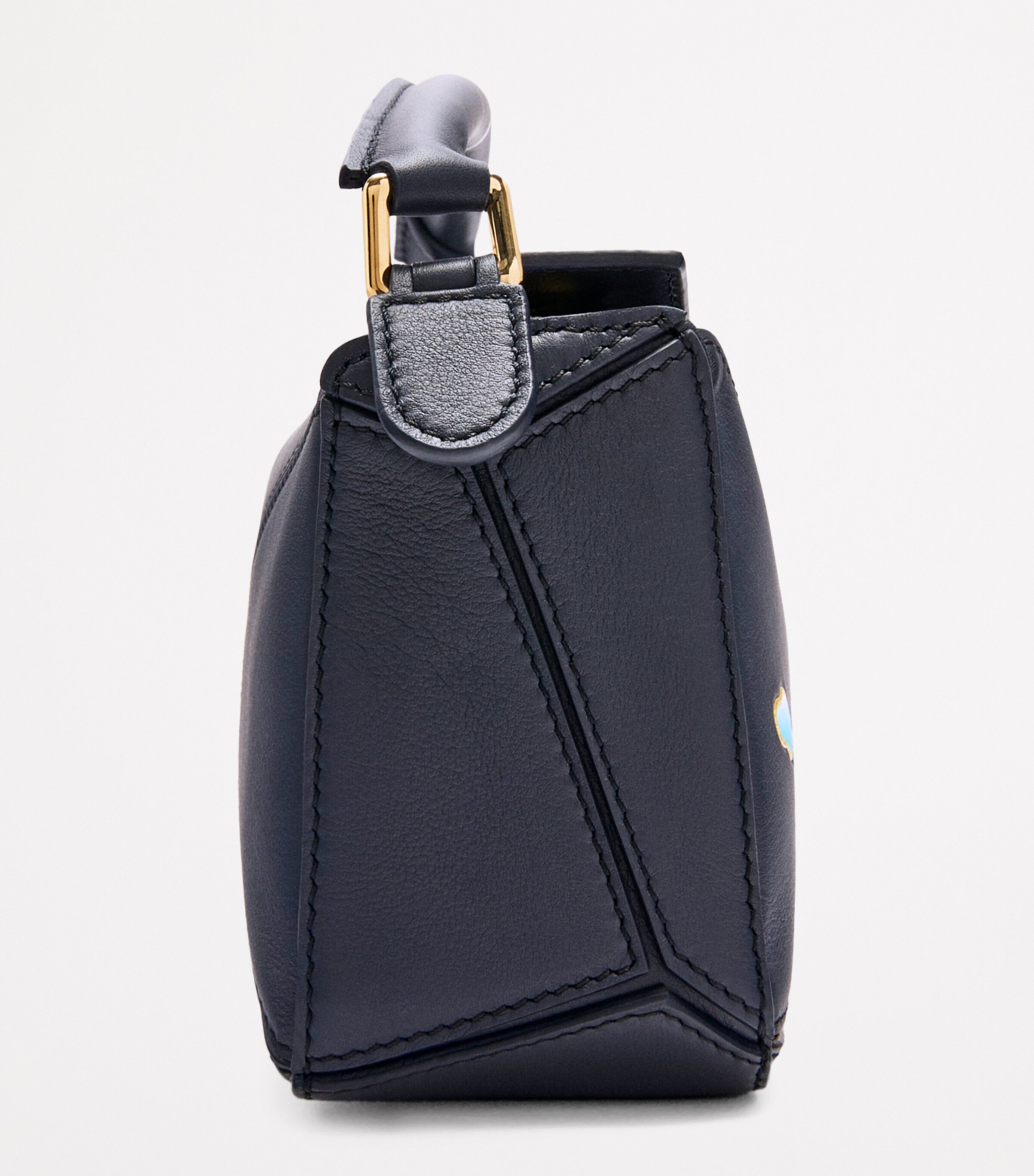 LOEWE Black Mini Leather Clouds Puzzle Top- Handle Bag | Harrods US