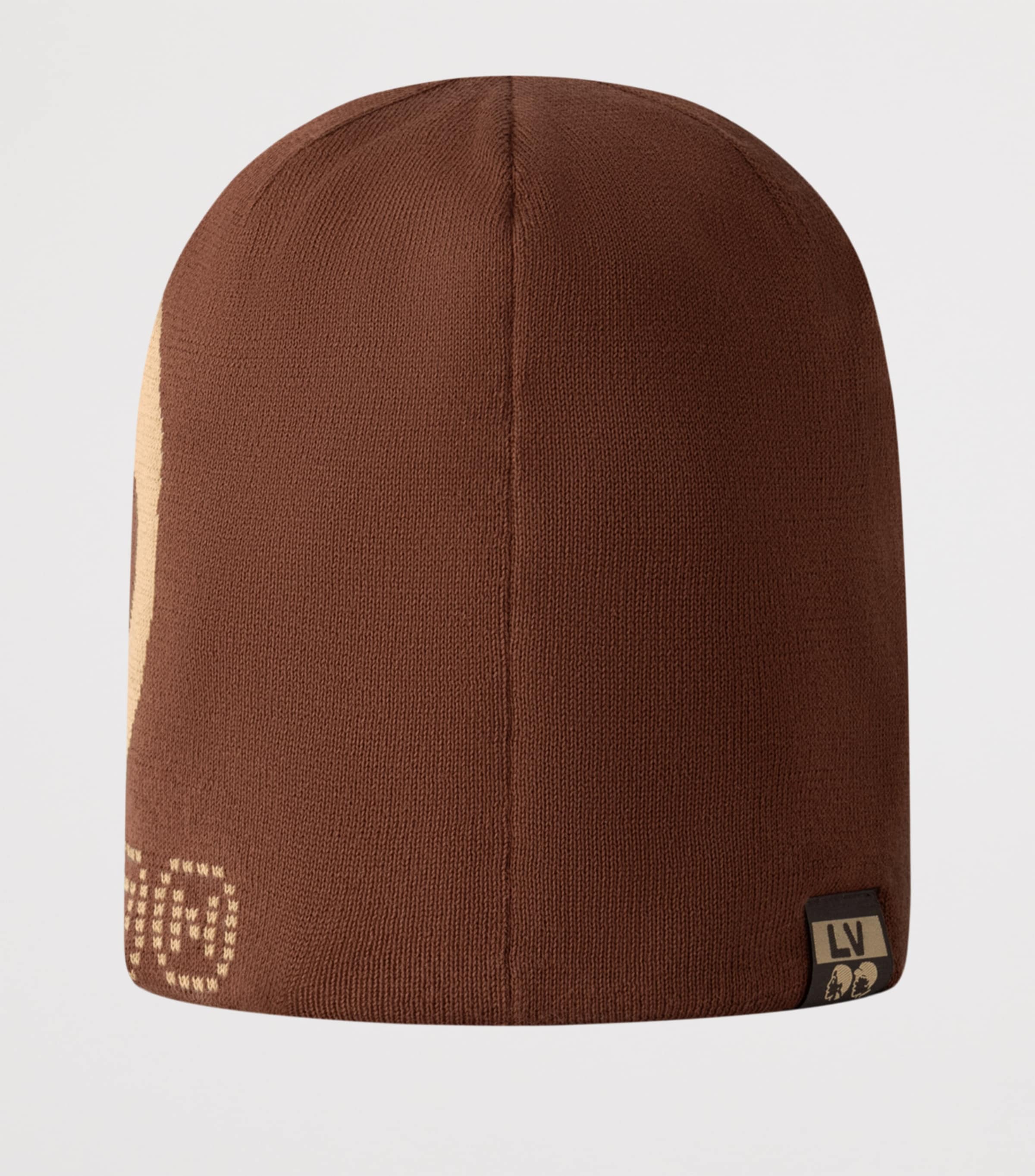 Monogram Era Beanie BROWN Image 4