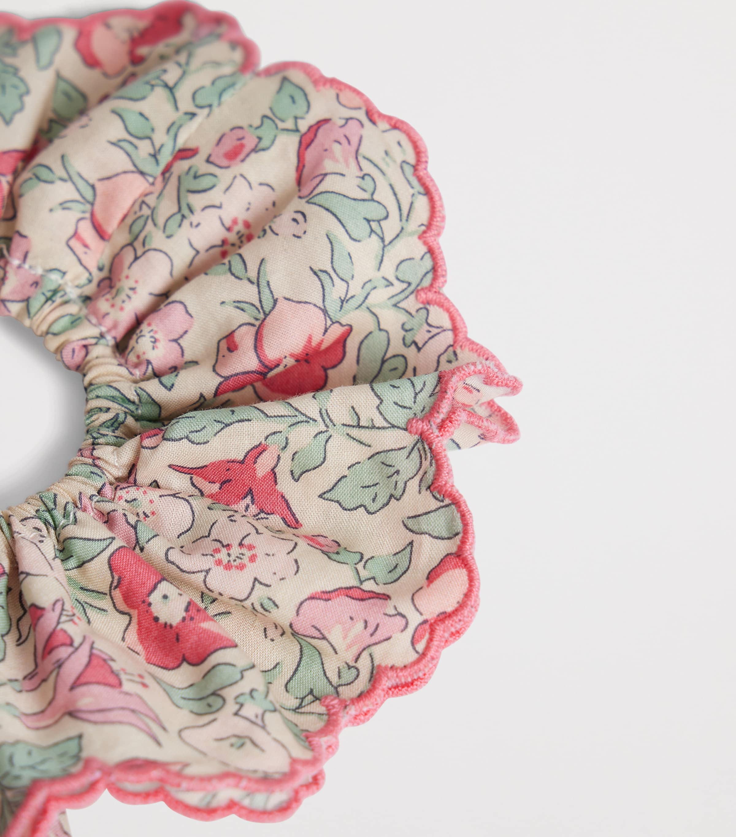Bonpoint Cotton Lilium Scrunchie Fl Framboise Image 2