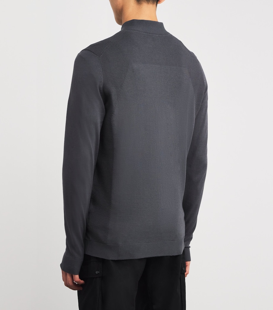Momentum Lite Quarter-Zip Sweatshirt 027DARK GREY Image 4