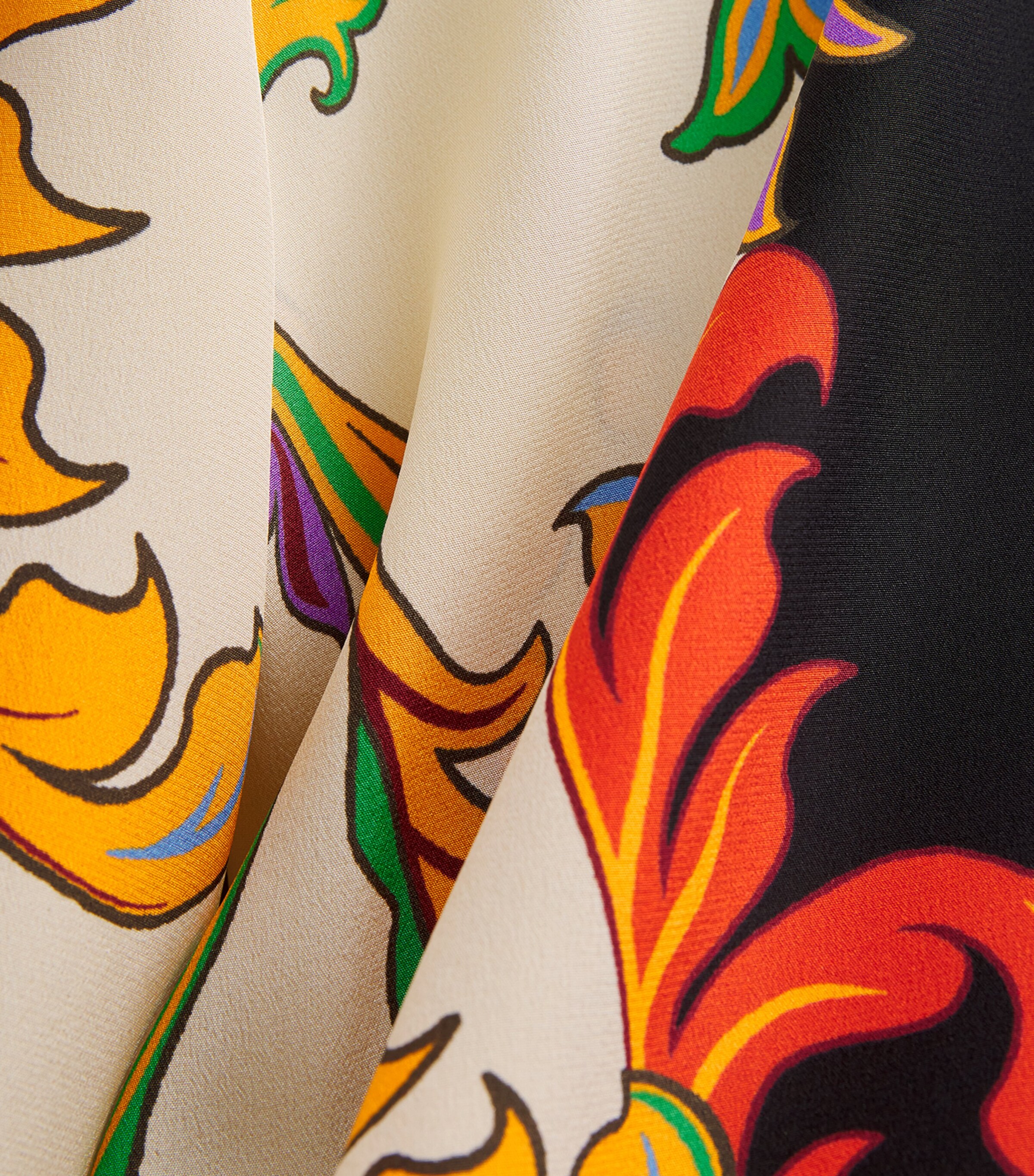 Silk Printed Shirt X0807 Image 5