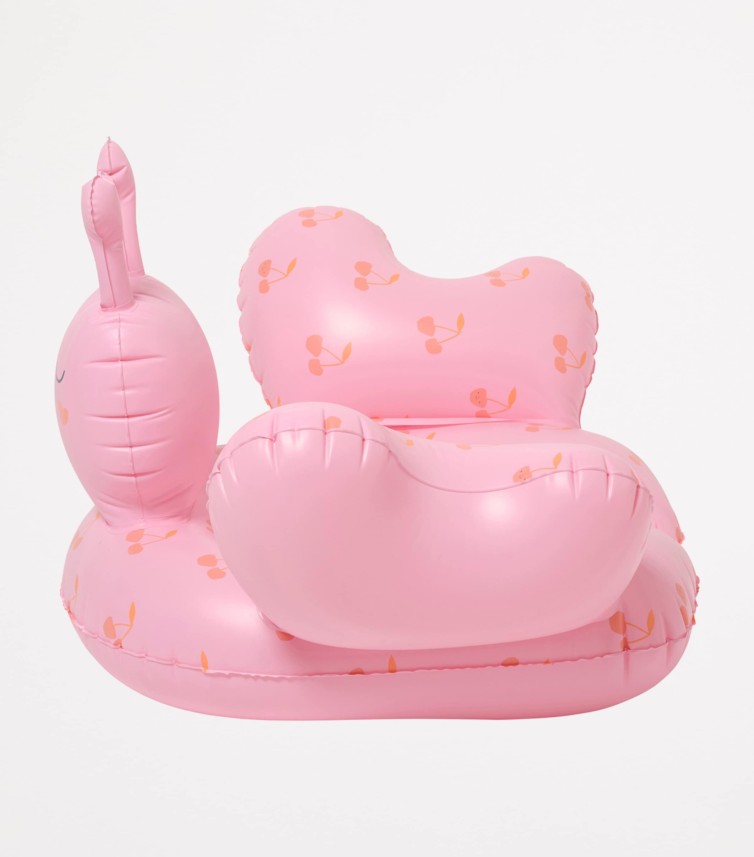 Cherry Print Tube Pool Ring COTTON CANDY Image 6