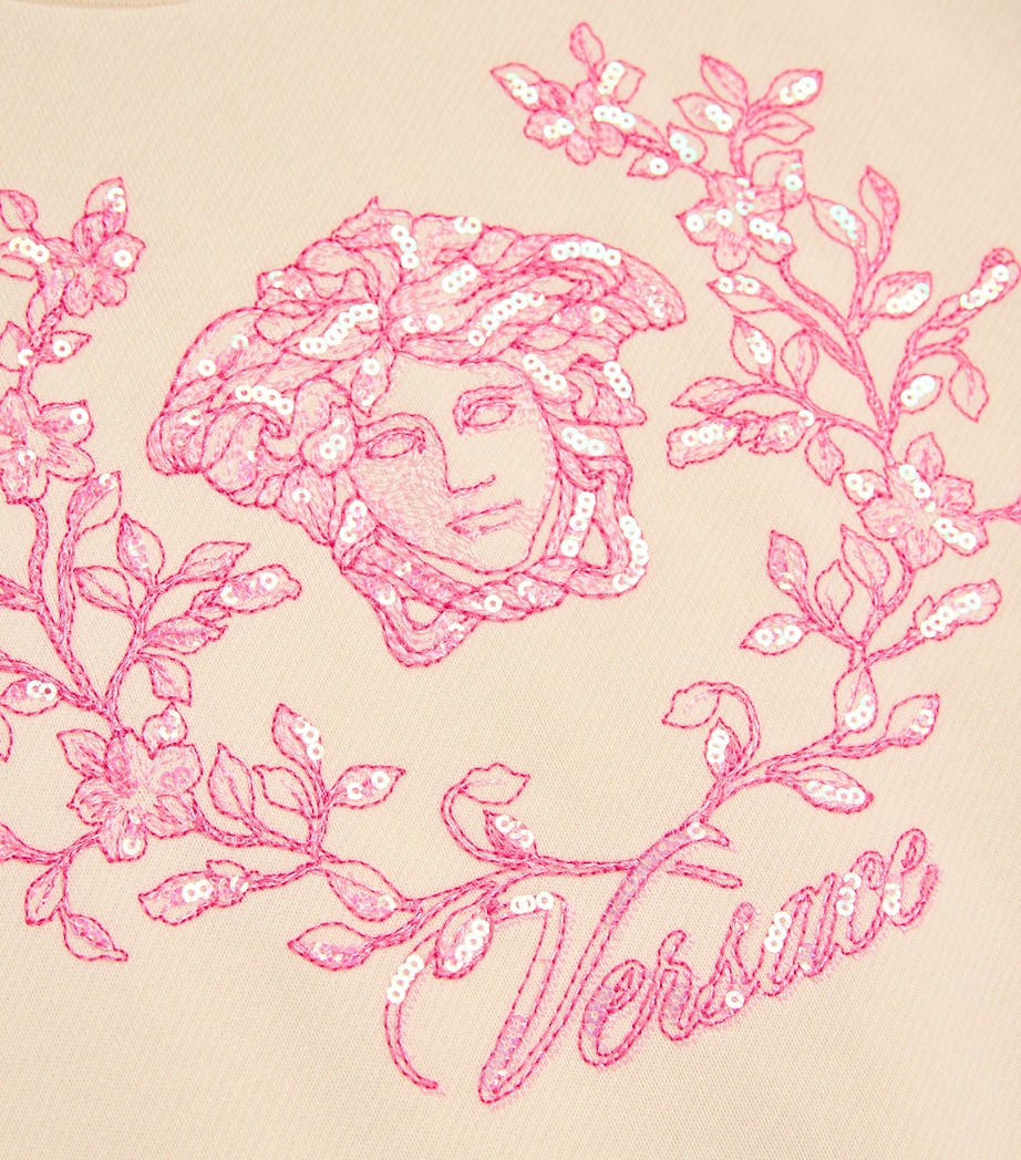 Medusa Crest Sweatshirt (6-14 Years) 2WX70-IVORY+MULTI Image 3