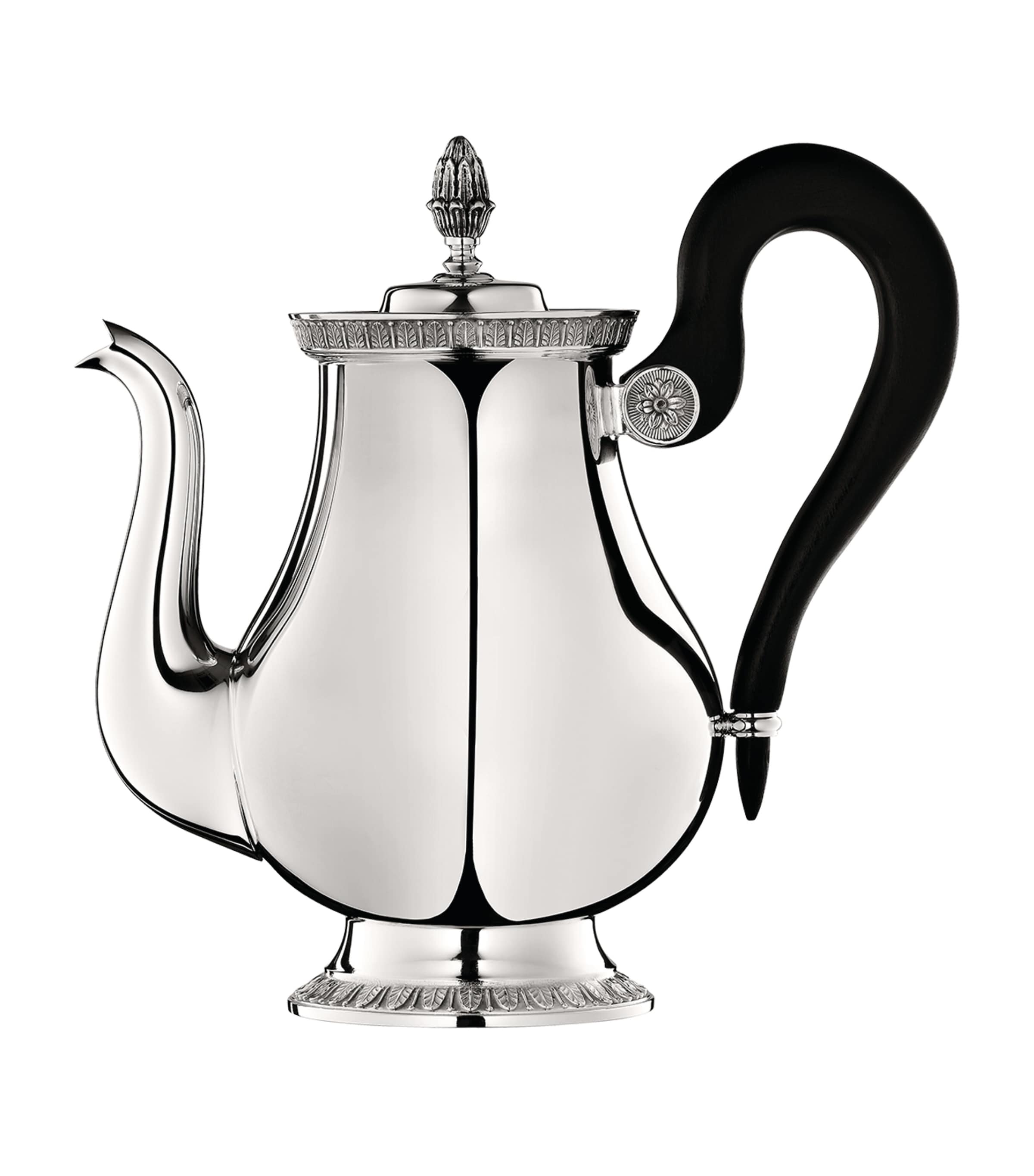 Christofle Silver-Plated Malmaison Teapot | Dining | Tableware | Teapots | Designers | Christofle