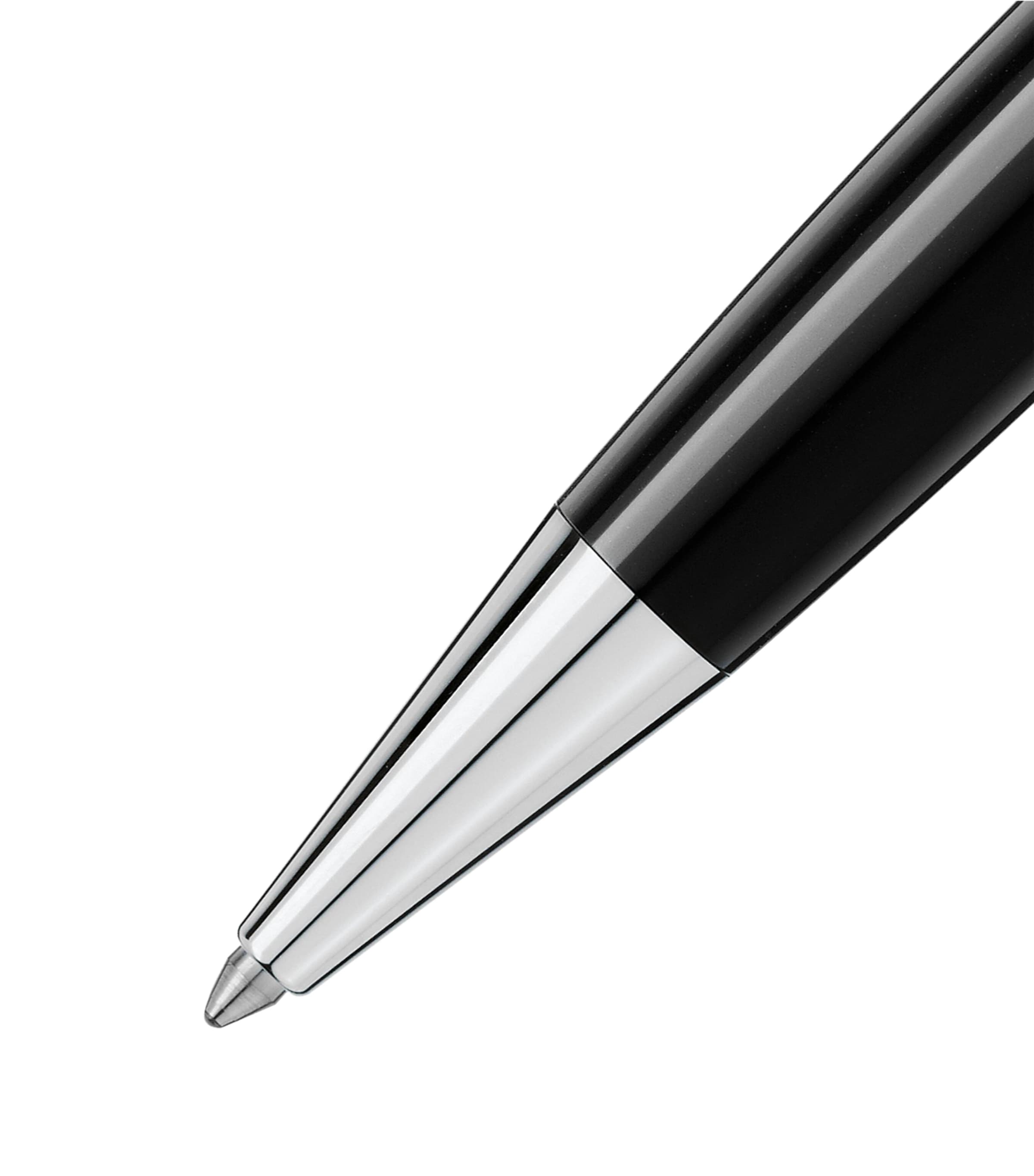 Platinum-Coated Meisterstück Classique Ballpoint Pen BLACK Image 3