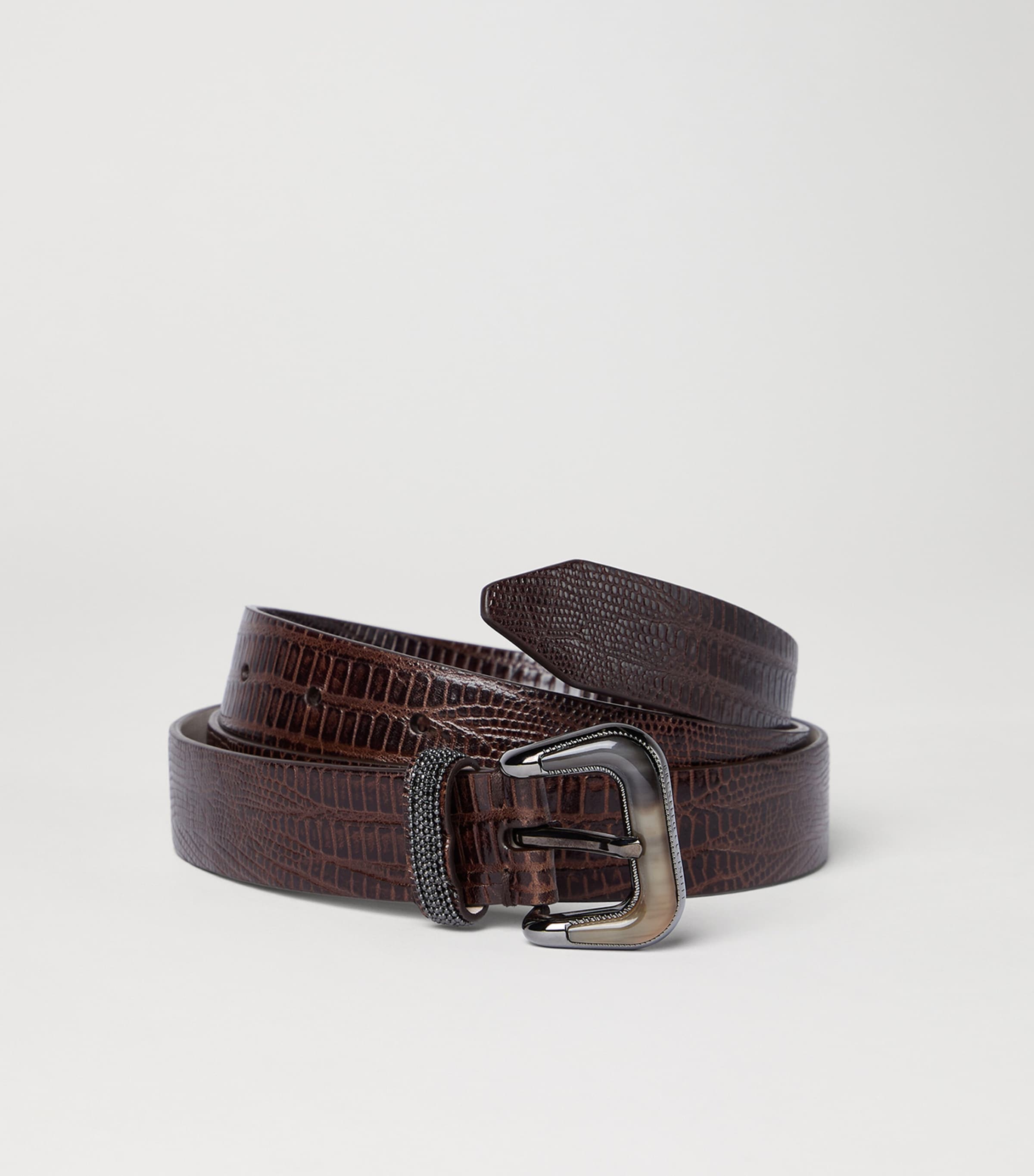 Embossed Leather Belt C8279 Image 3