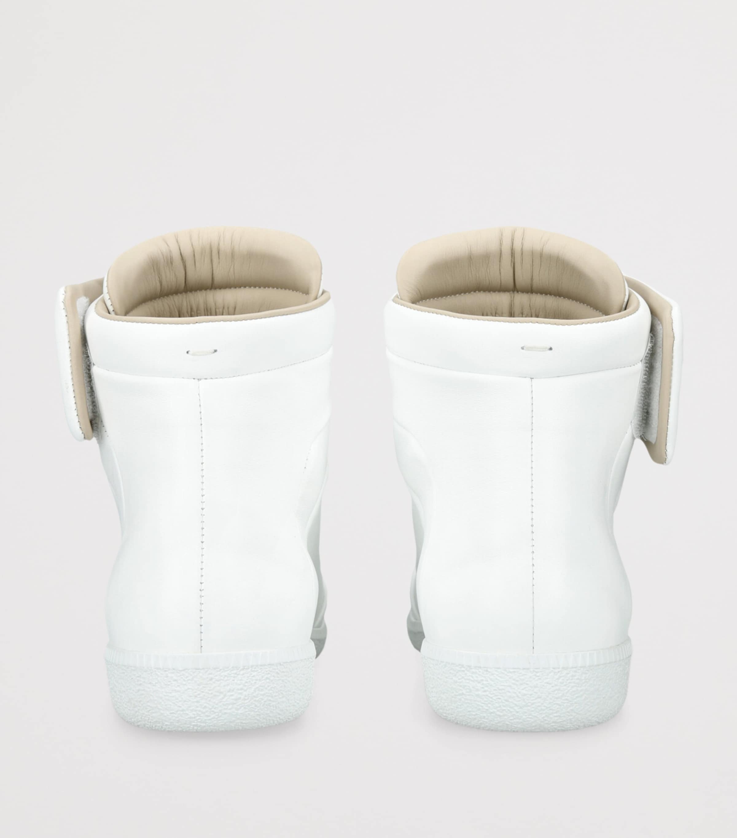 Leather Future High-Top Sneakers WHITE Image 2