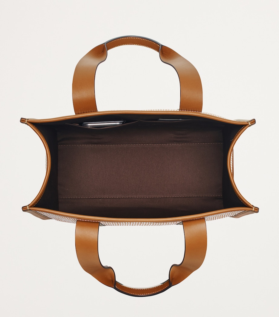 Small Raffia Henley Tote Bag NEUTRAL Image 4