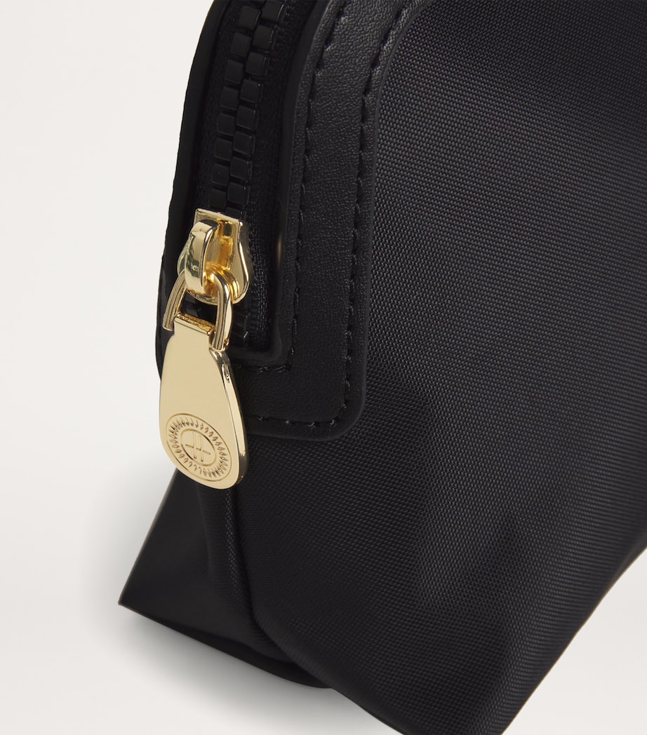 Small Nylon Wash Bag BLACK Image 5