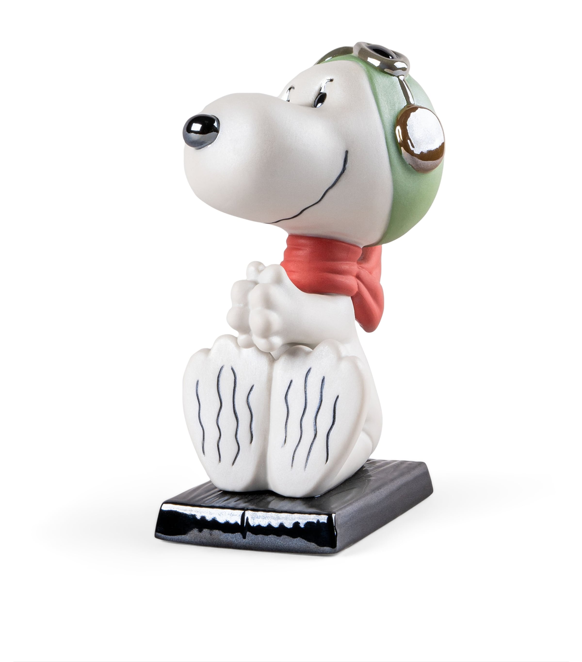 Lladró Porcelain Snoopy Flying Ace Figurine Image 3