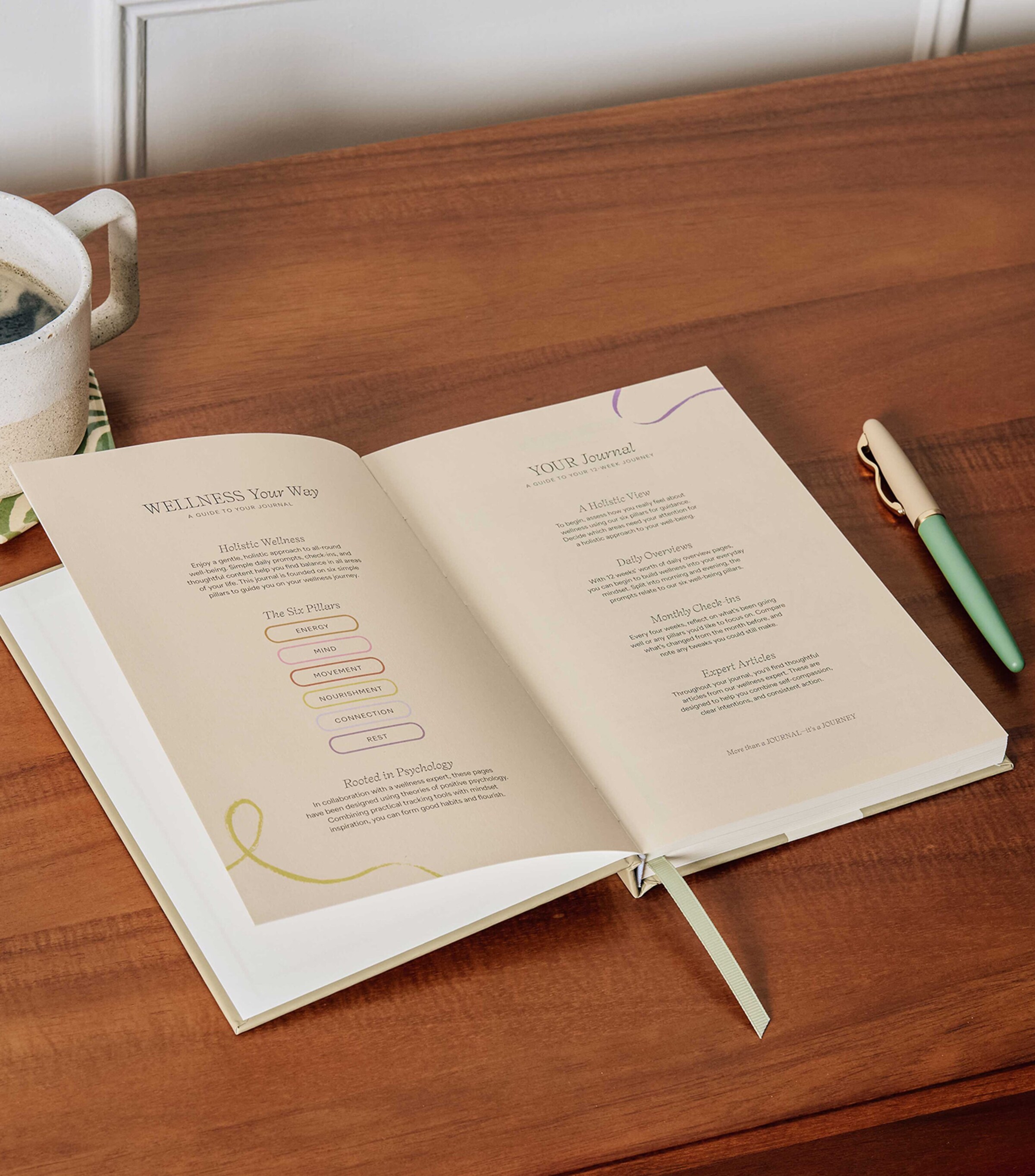 Papier Quilted Daydream Wellness Journal Beige Image 4