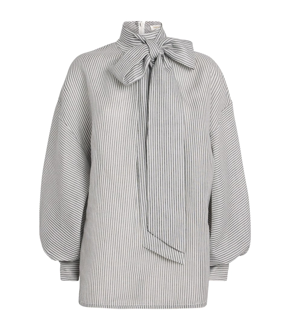 Silk-Cotton Hypnotic Blouse