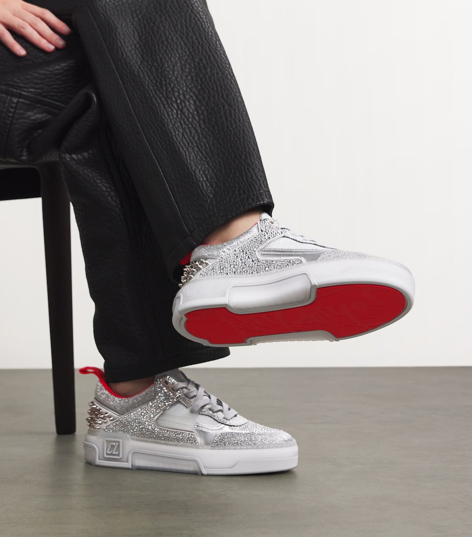 Astroloubi Donna Strass Sneakers CN1H Image 2