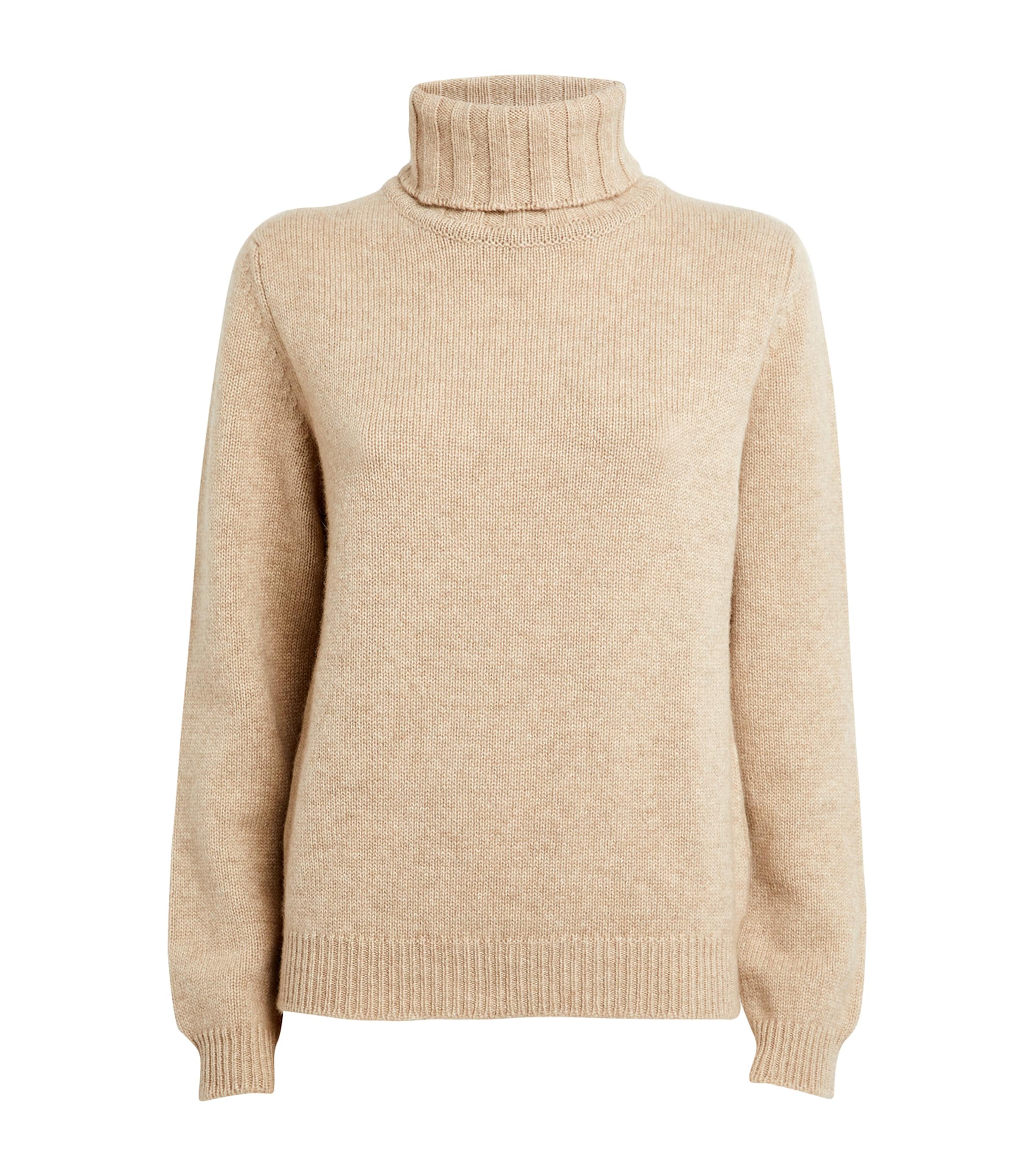 Cashmere Rollneck Sweater OATMEAL MARL Image 1