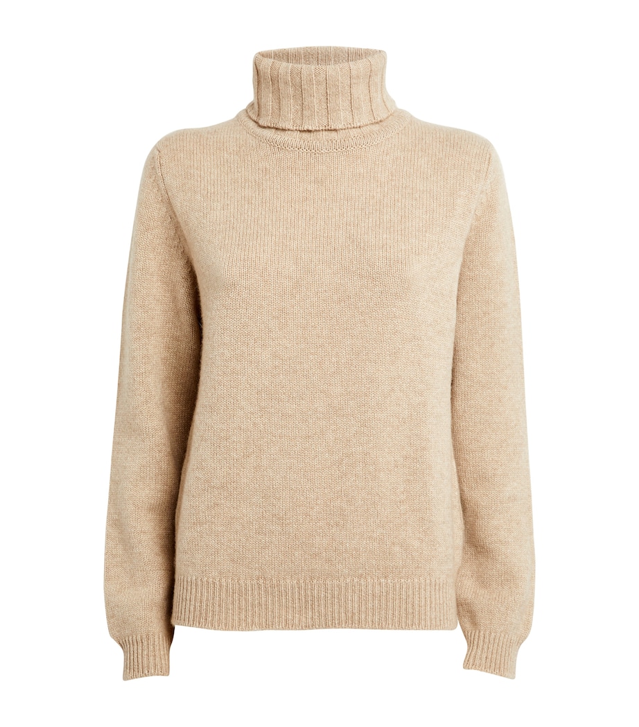 Cashmere Rollneck Sweater OATMEAL MARL Image 1