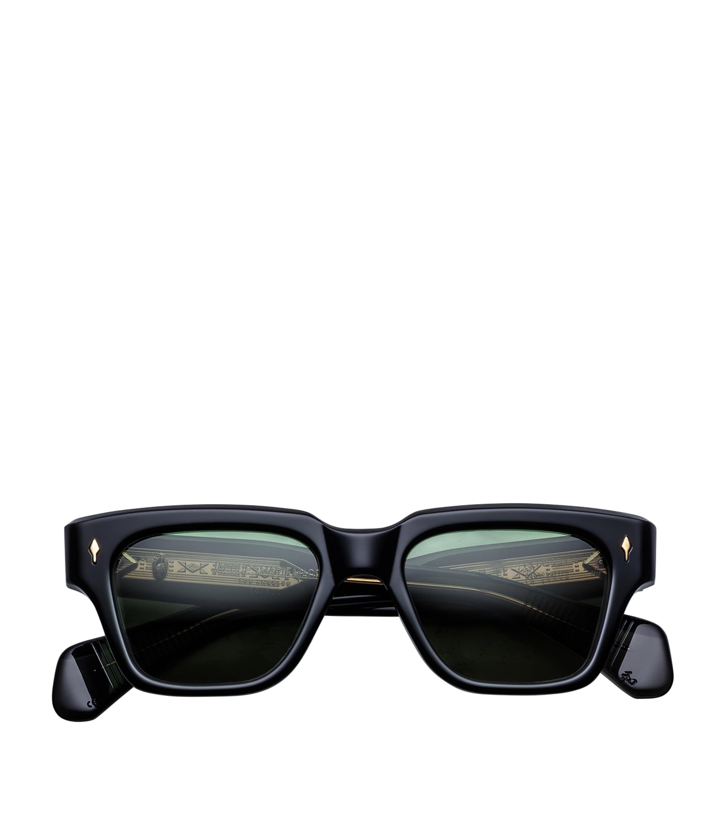 Jacques Marie Mage Acetate Fellini Sunglasses Emerald Image 1