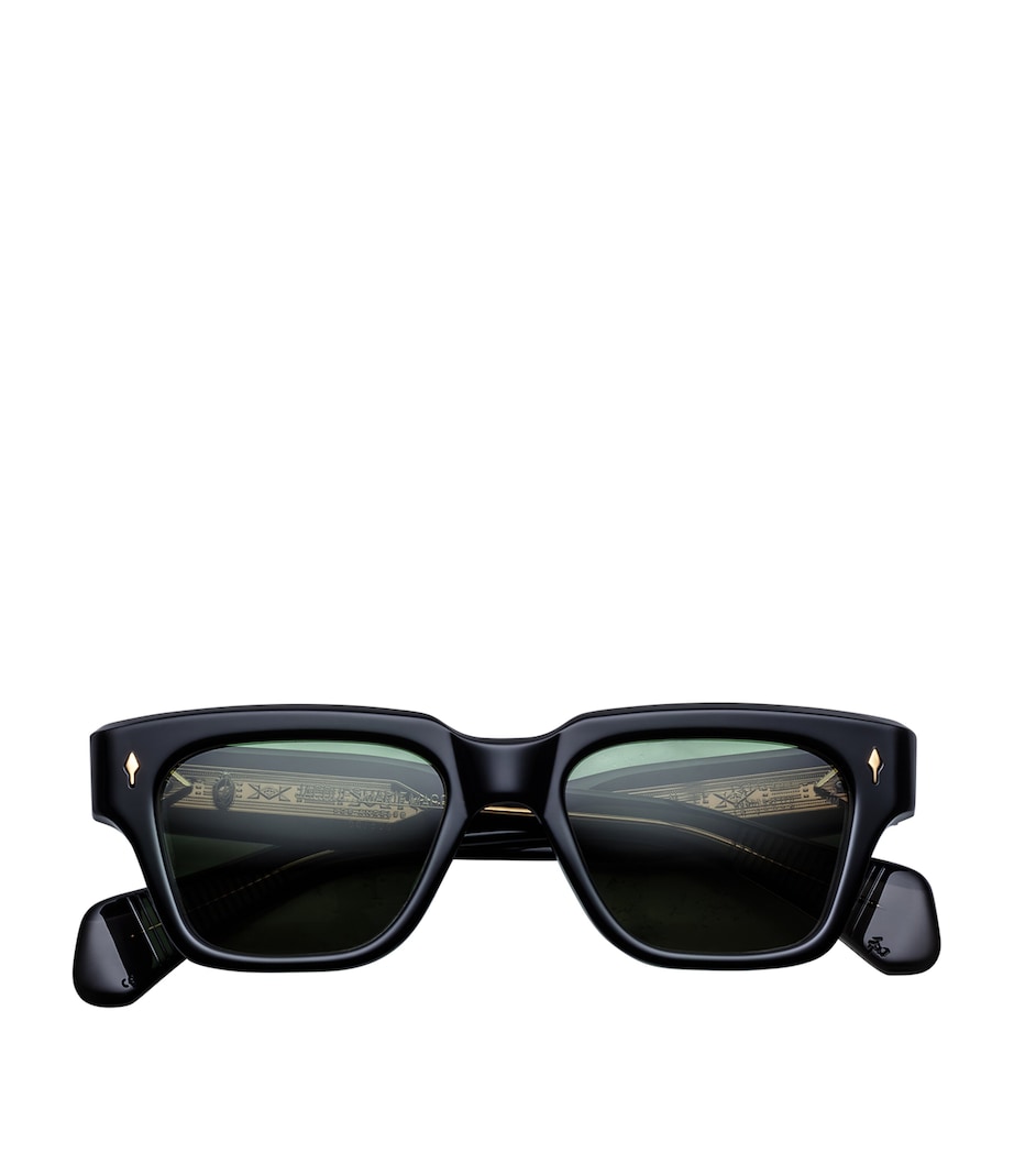 Jacques Marie Mage Acetate Fellini Sunglasses Emerald Image 1