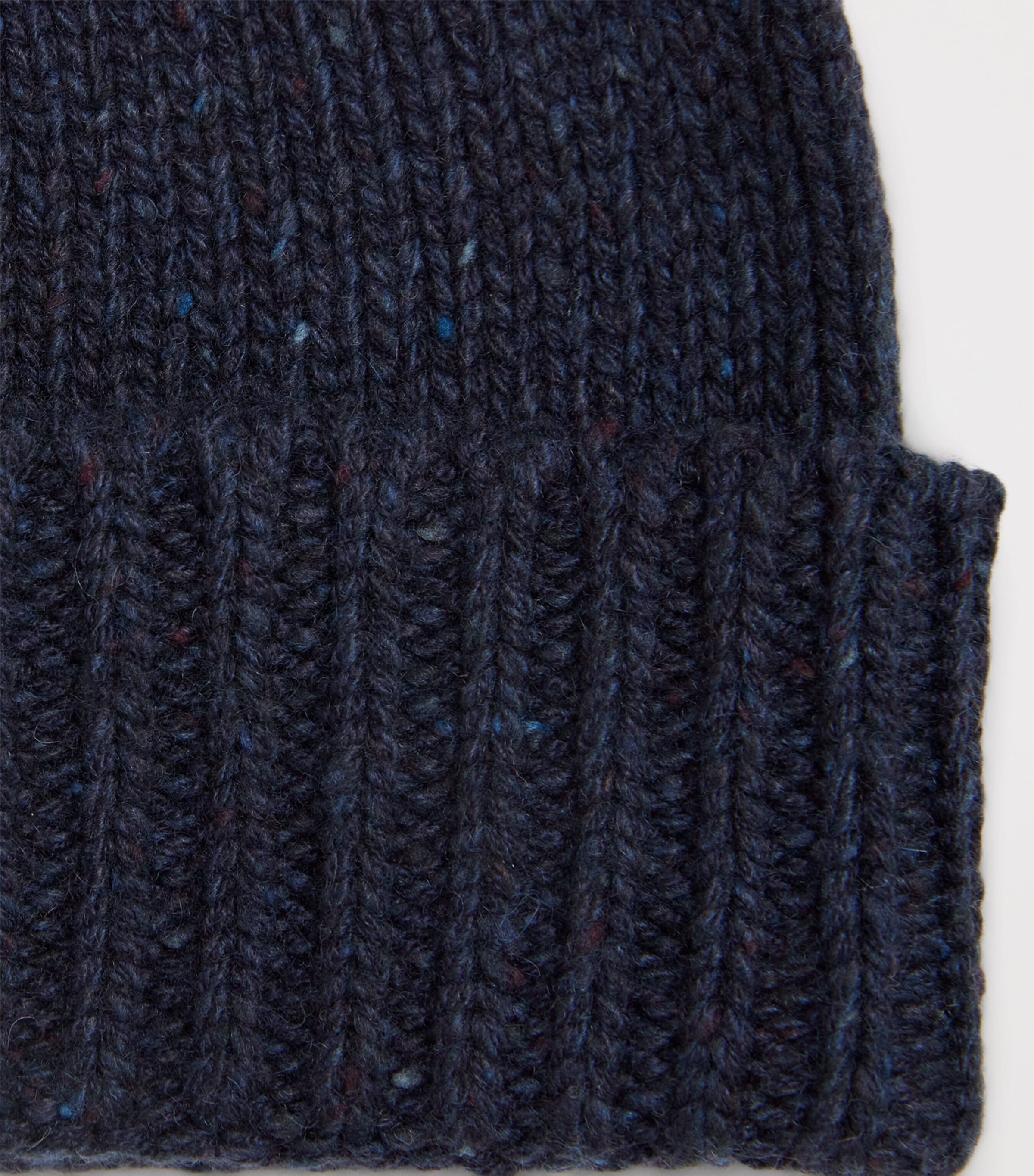 Johnstons Of Elgin Navy Donegal Cashmere Beanie | Harrods US