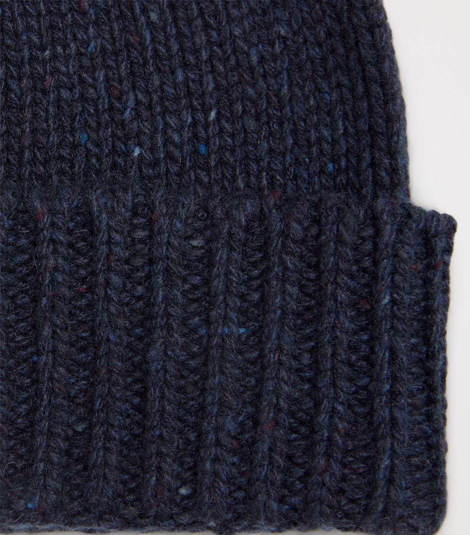 Donegal Cashmere Beanie 006361 NAVY DONEGAL Image 3
