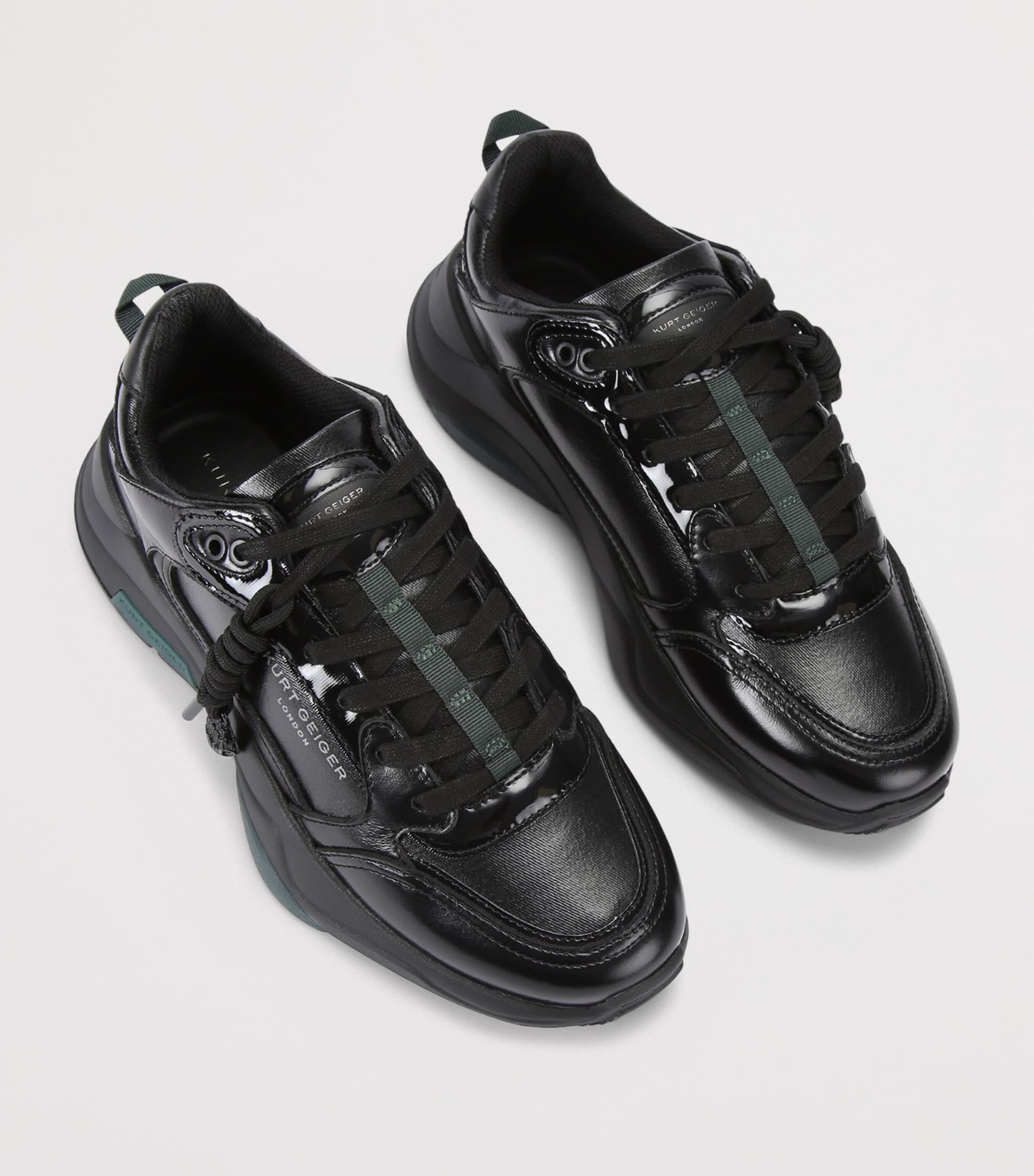 Leather Royston Sneakers BLACK Image 4