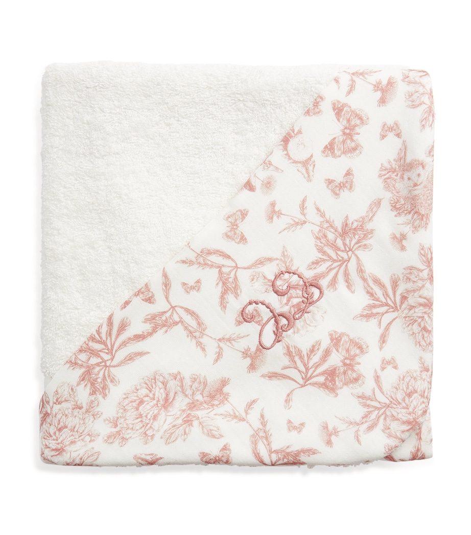 Printed Hooded Towel 34 BLUSH Image 3