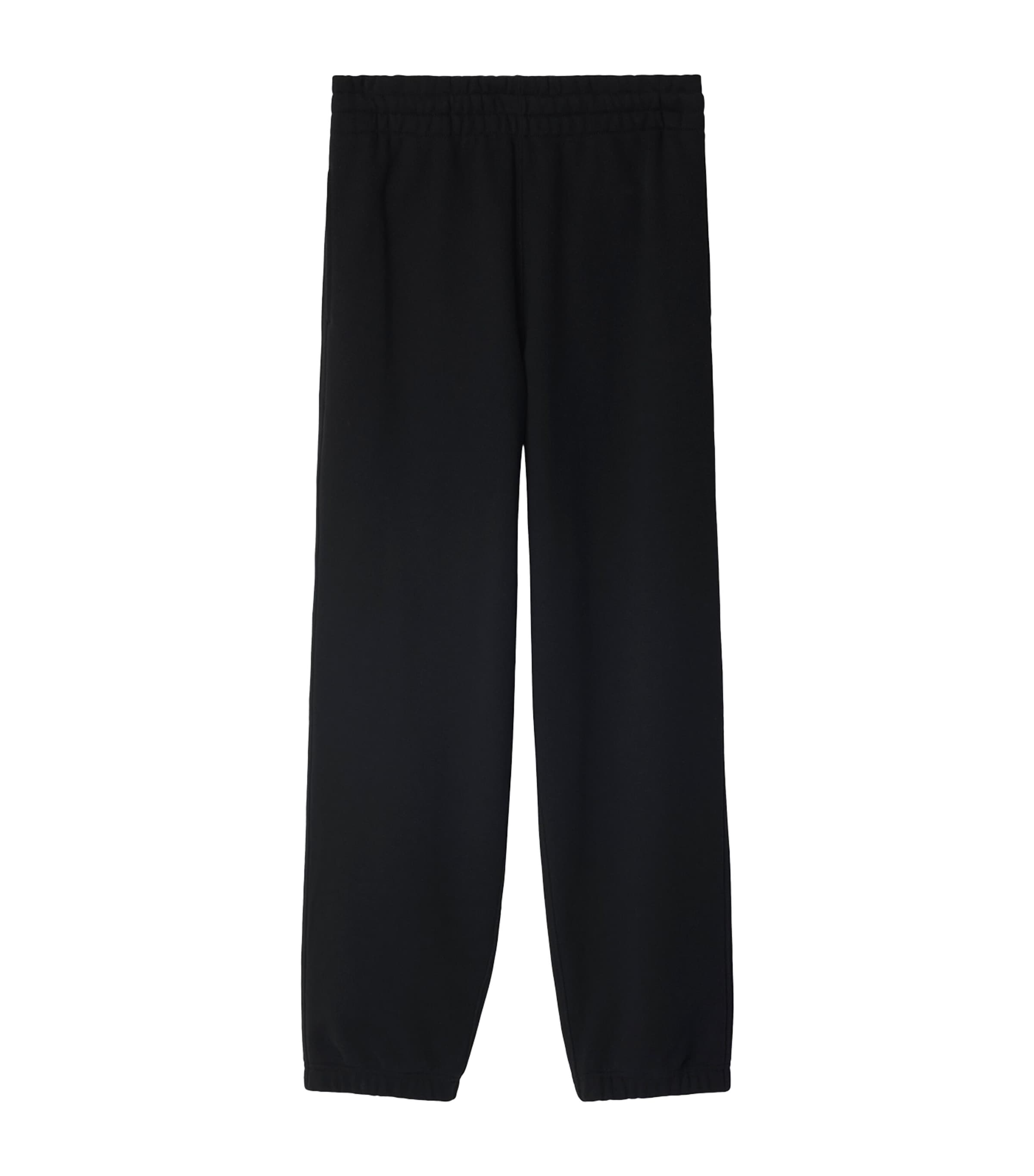 Burberry Check Label Sweatpants | Women Clothing | Trousers | Joggers | Loungewear | Lounge Bottoms | Designers | Burberry