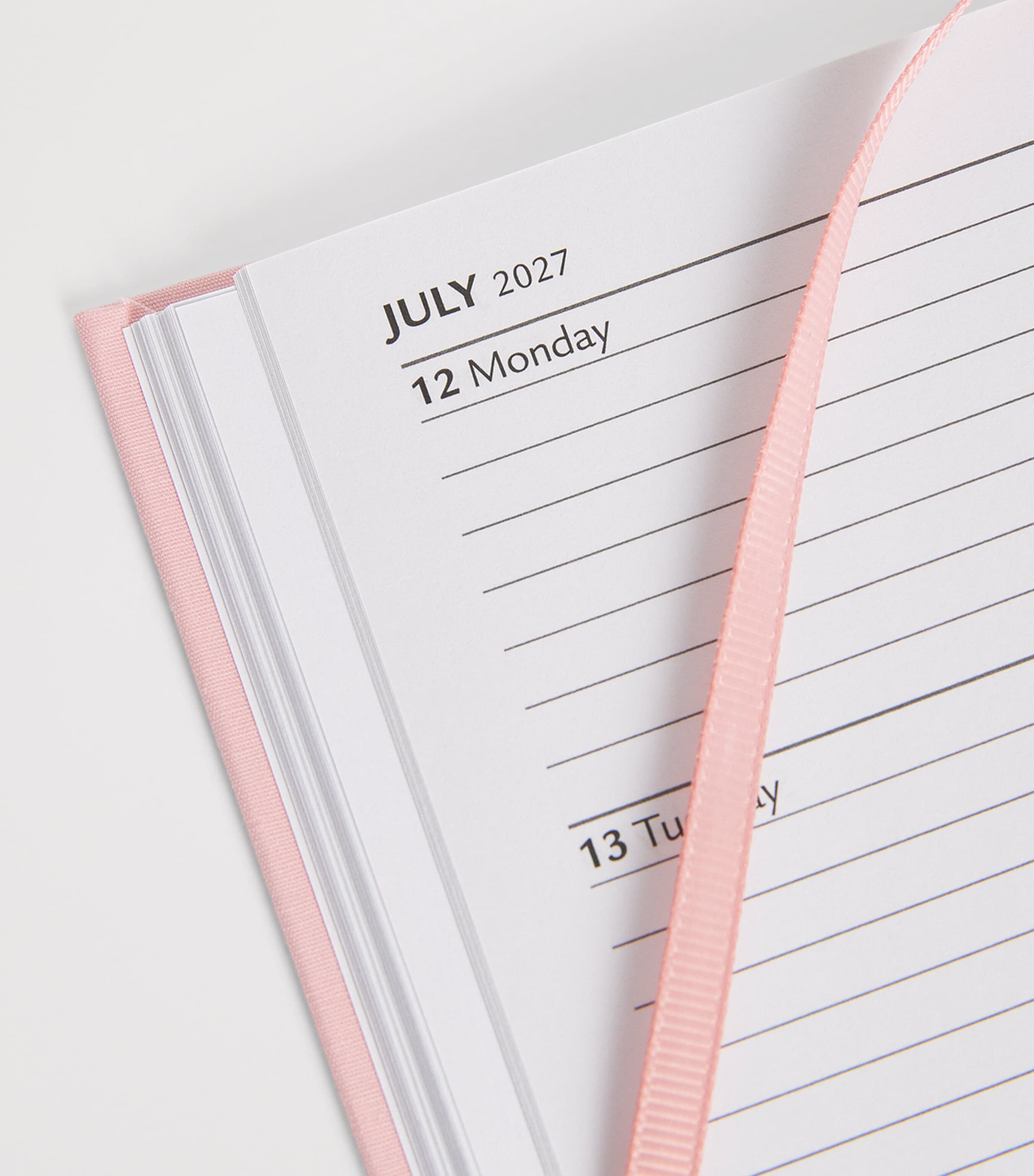 Harrods A5 2027 Diary Pink Image 3