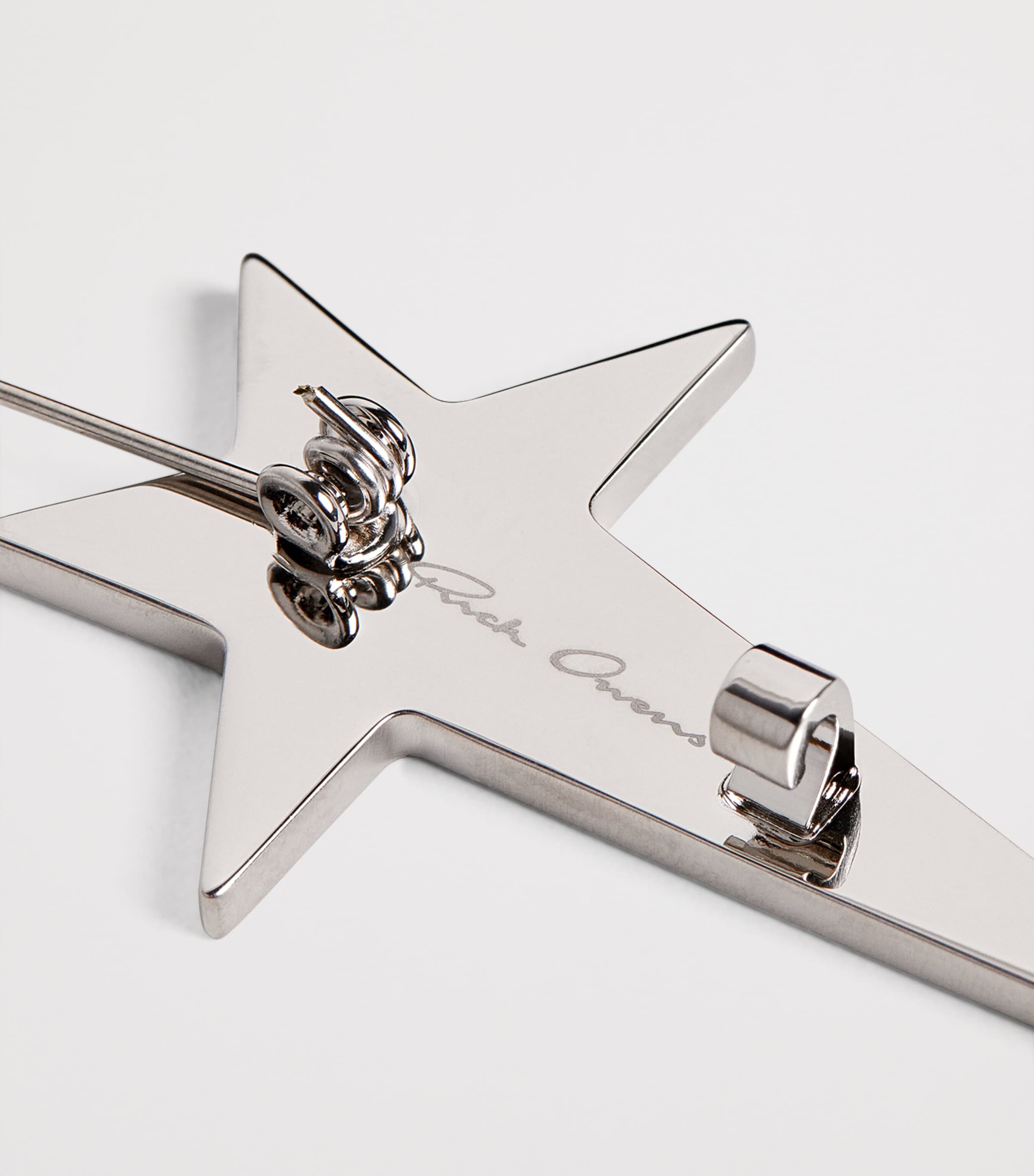 Rick Owens Pentagram Lapel Pin Palladio Image 3