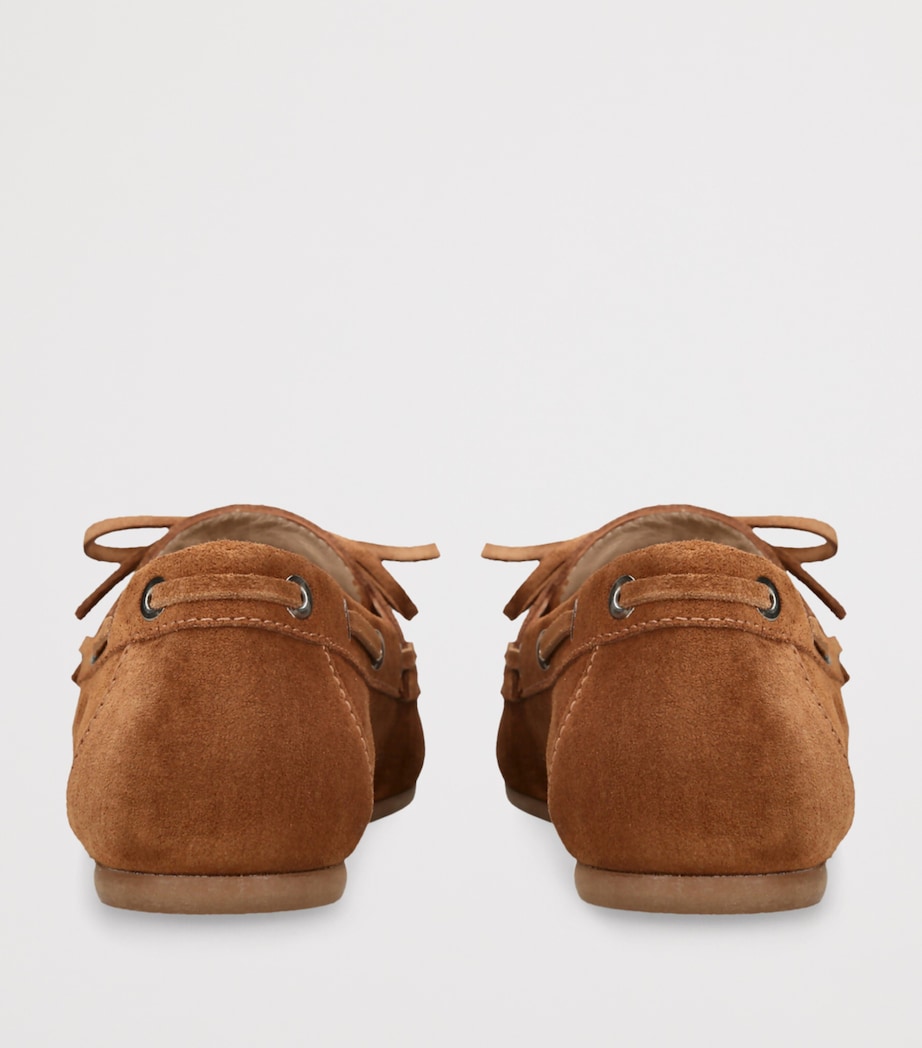 Suede Tinsley Moccasins BROWN Image 2