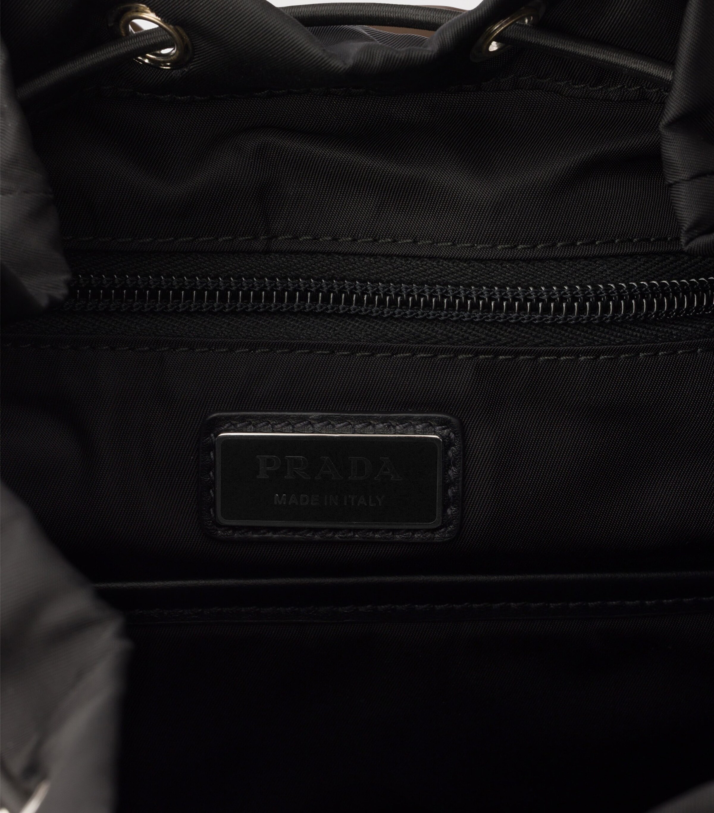 Prada Re-Nylon and Saffiano Leather Backpack Image 4