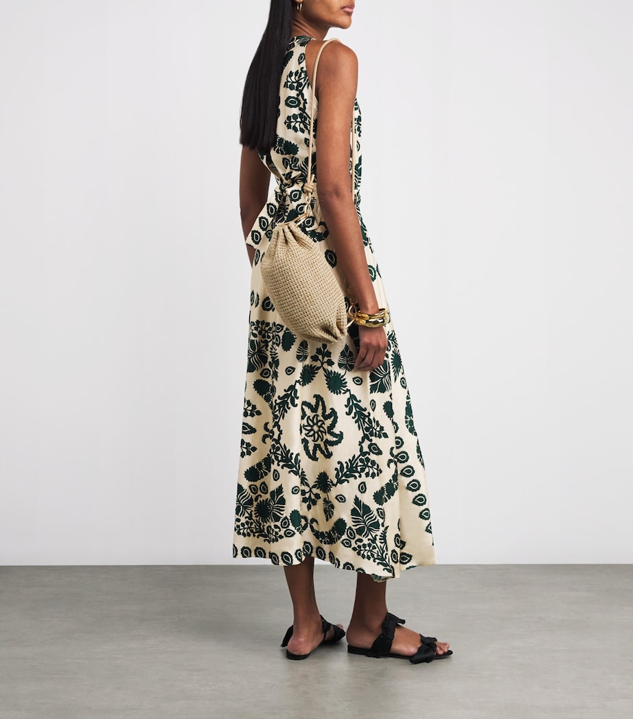 Raffia Cinch Cross-Body Bag NATURAL Image 2