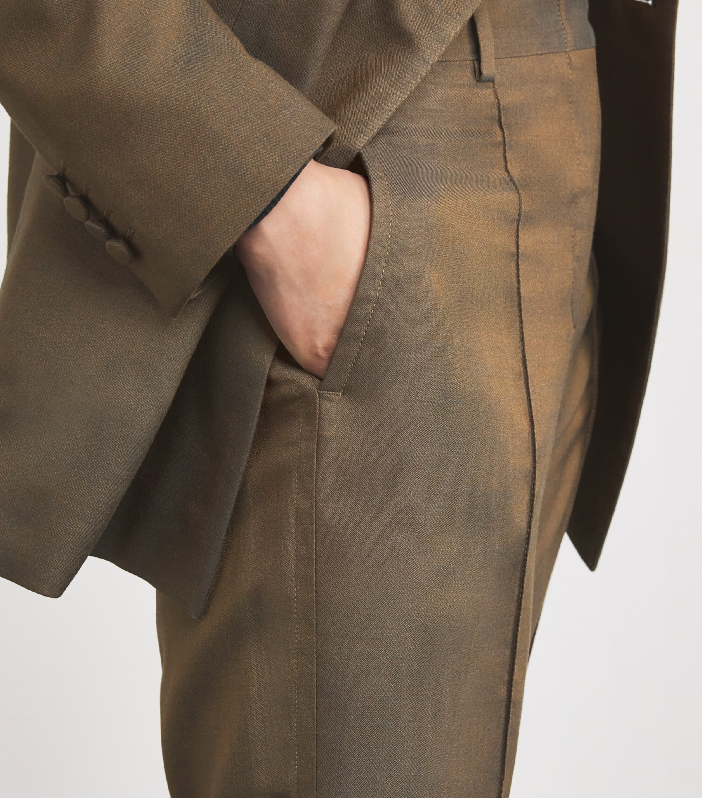 Silk Flared Trousers 7748 Image 6