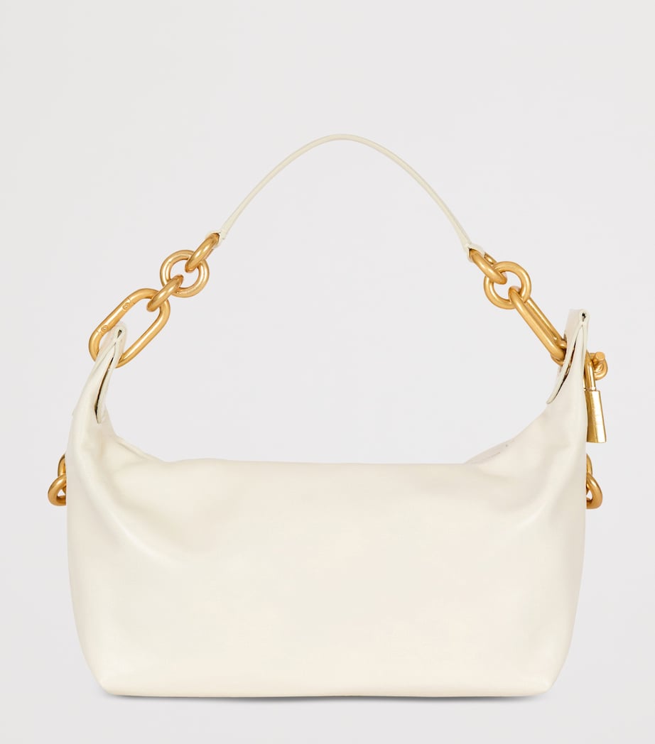Medium Leather Sync Shoulder Bag 0DA CREME Image 2