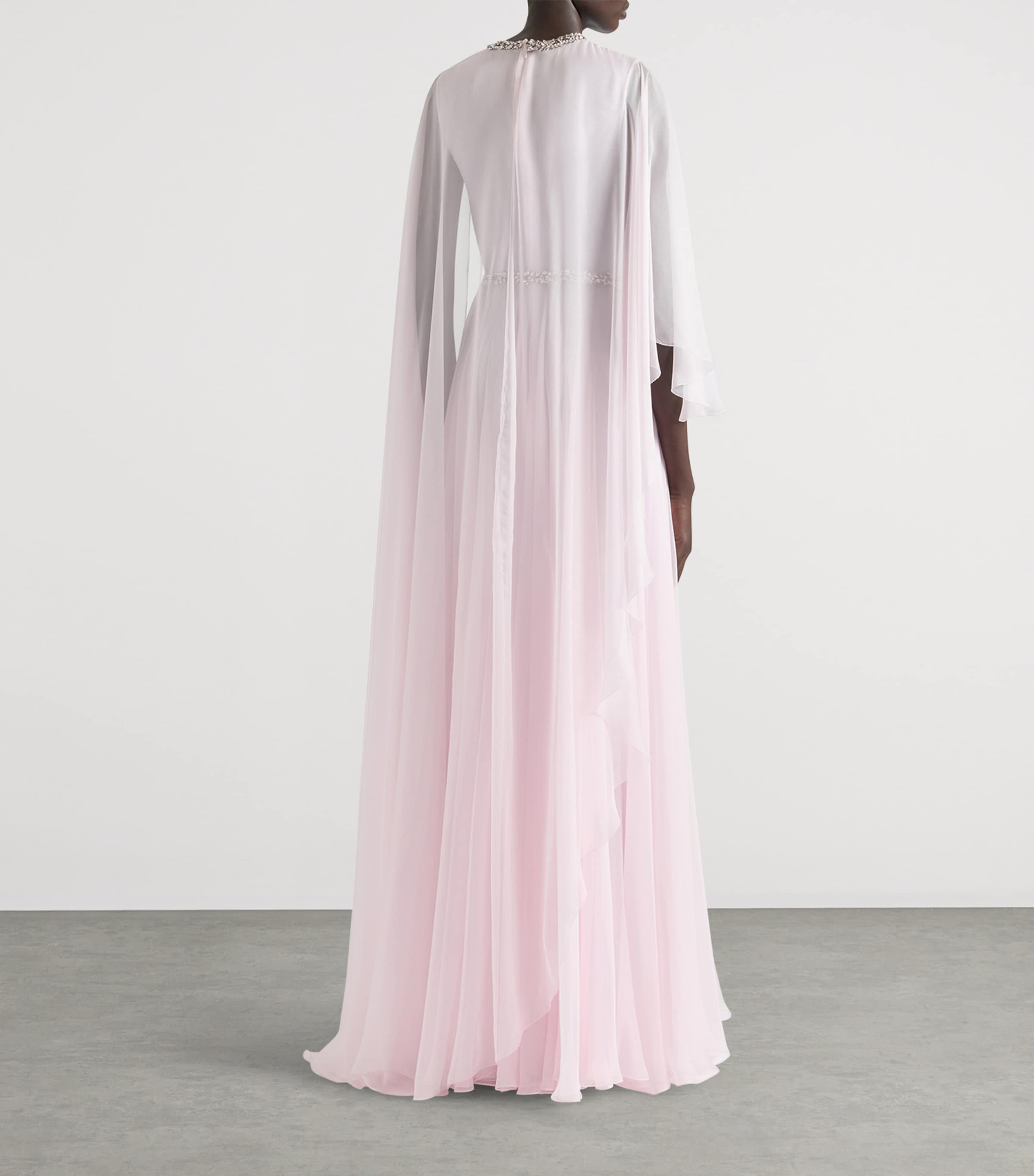 Draped Gown LIGHT PINK Image 3