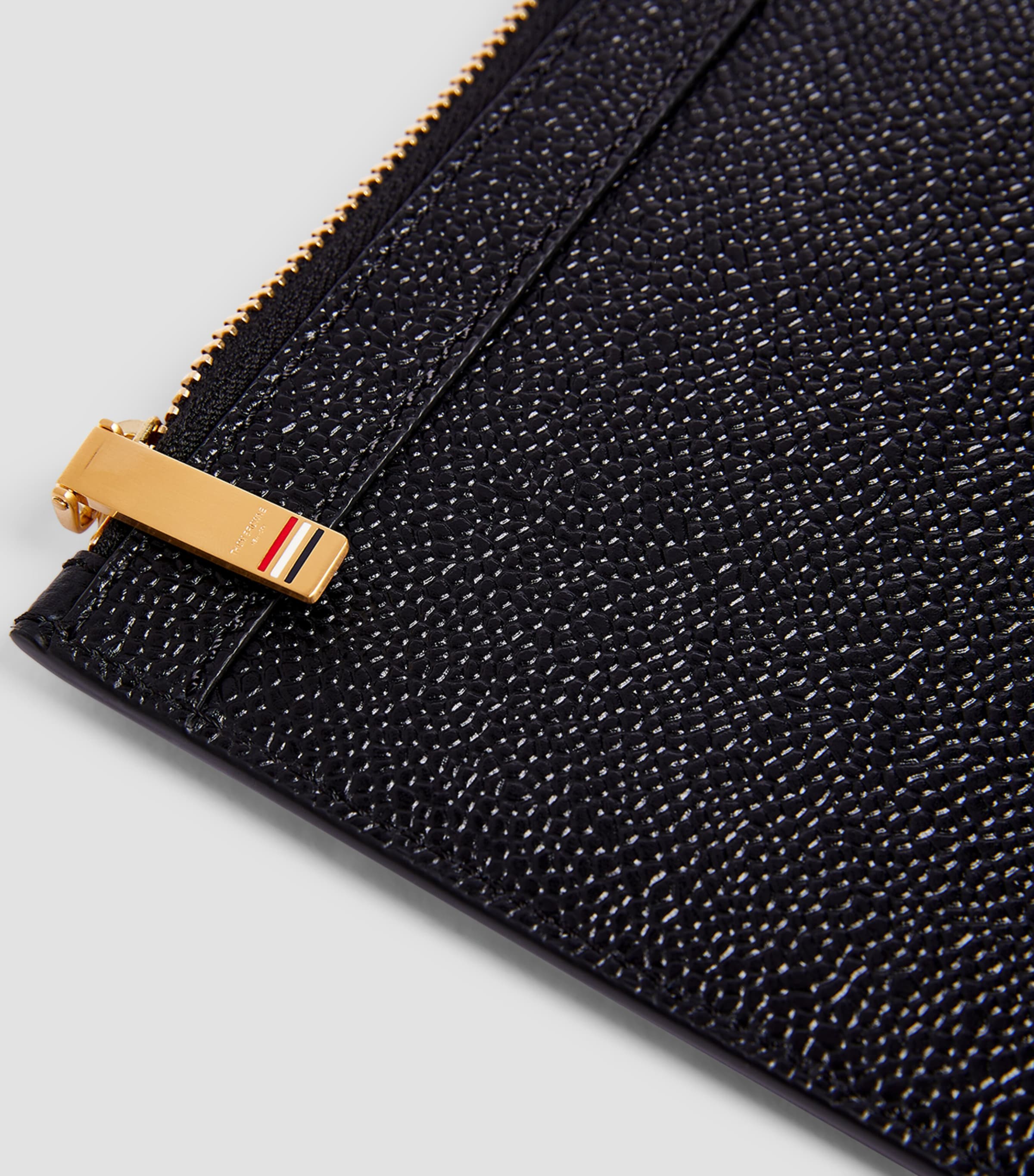 Small Leather Pouch BLACK Image 6