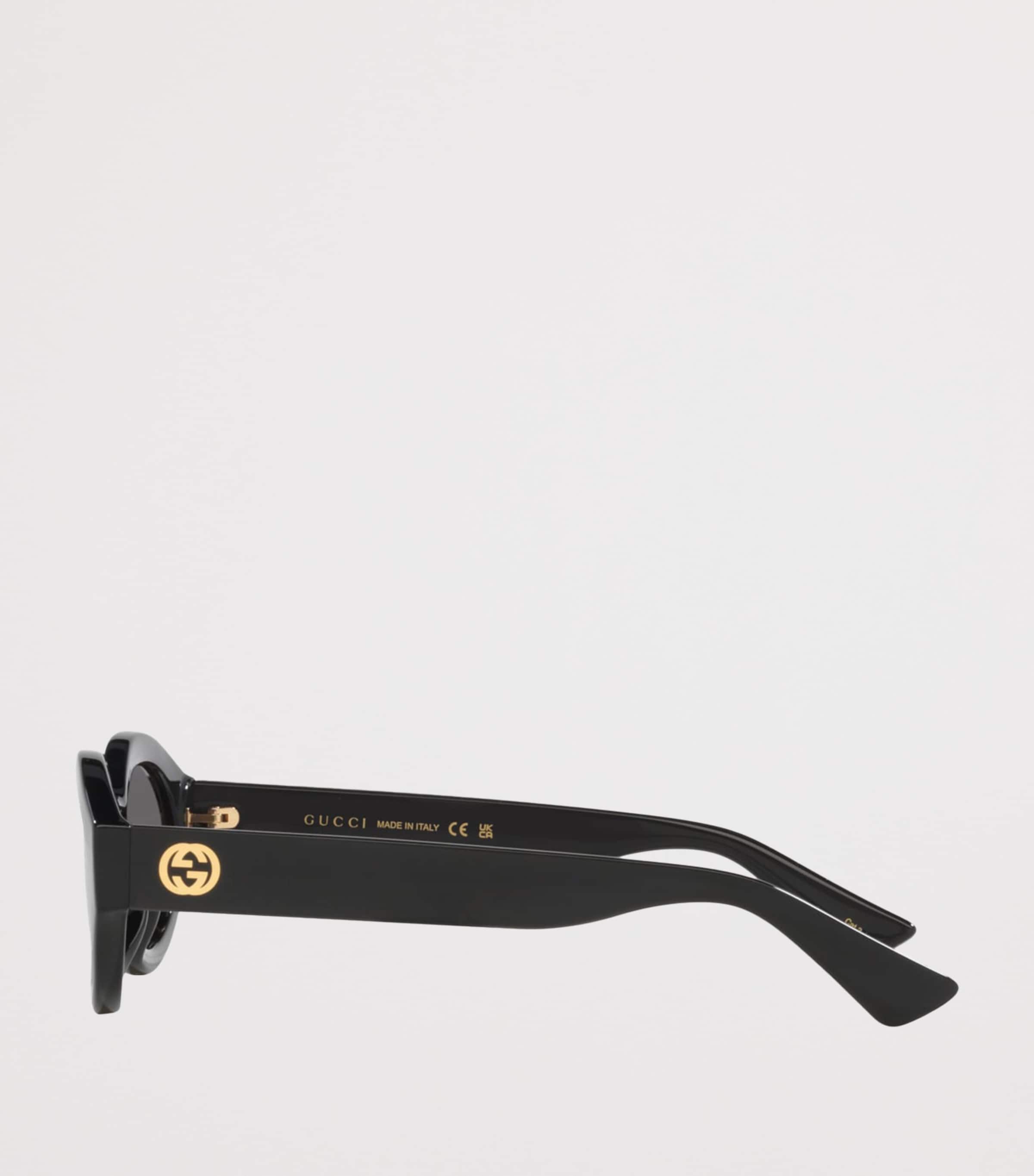 Gucci Injected Oval Sunglasses Image 3