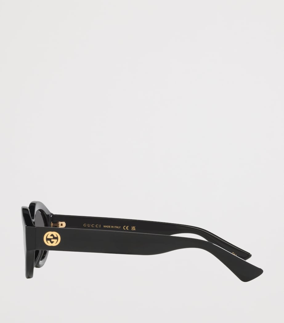 Gucci Injected Oval Sunglasses Image 3