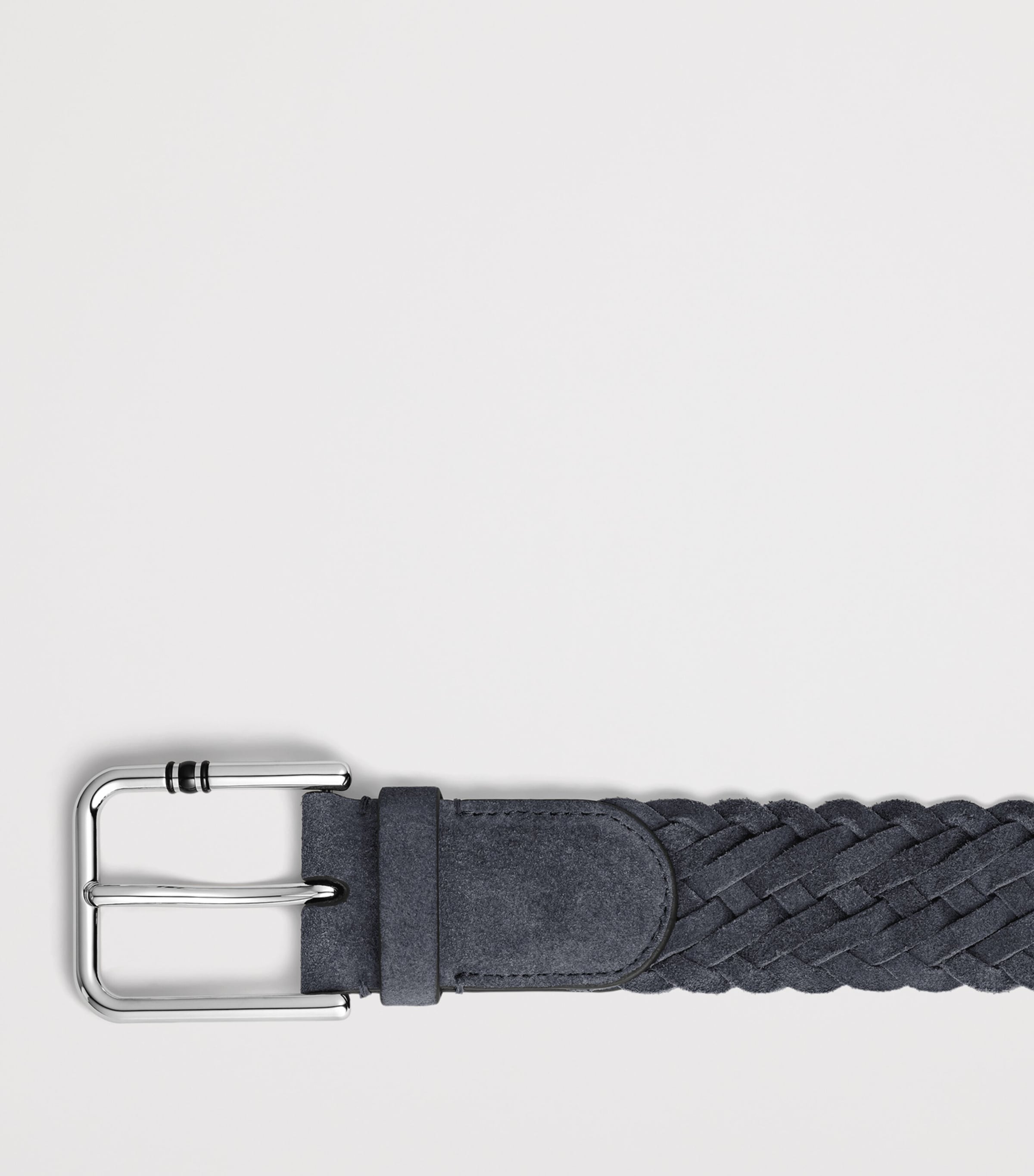 Montblanc Suede Woven Meisterstück Belt Blue Image 2