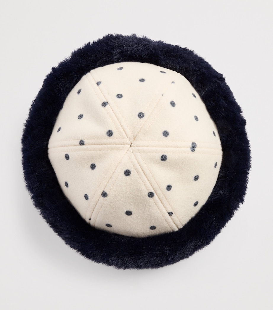 KONGES SLOJD Polka-Dot Porsia Hat Dot Lumiere Image 3