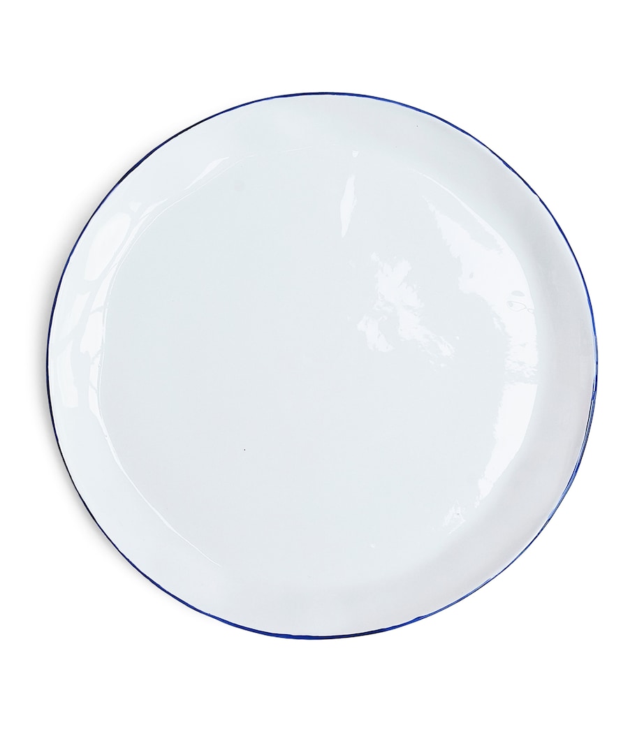 Set of 4 Cobalt Side Plates (24cm) COBALT (BLUE) Image 1