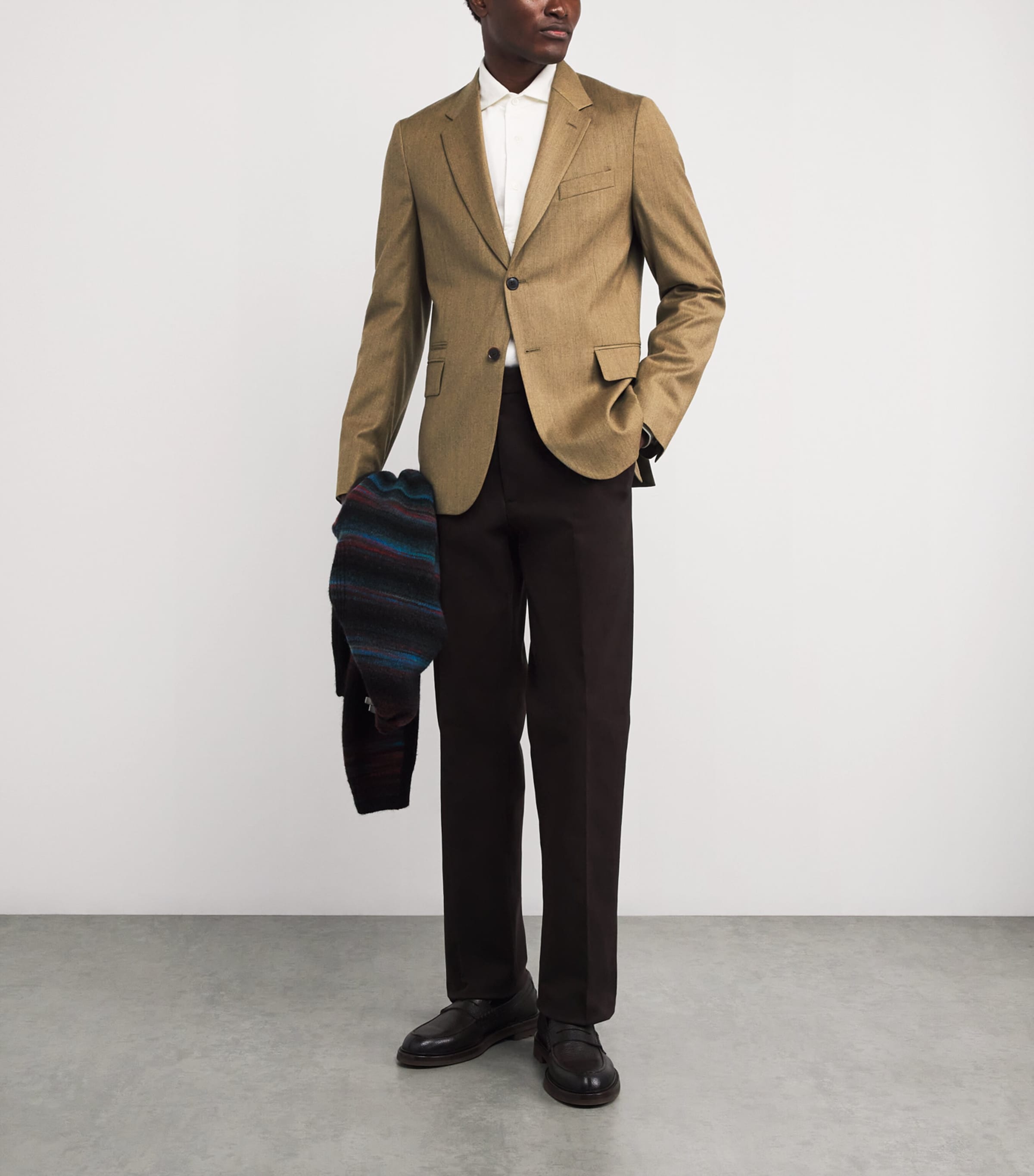 Wool Single-Breasted Blazer 13_GOLDEN YELLOW Image 2