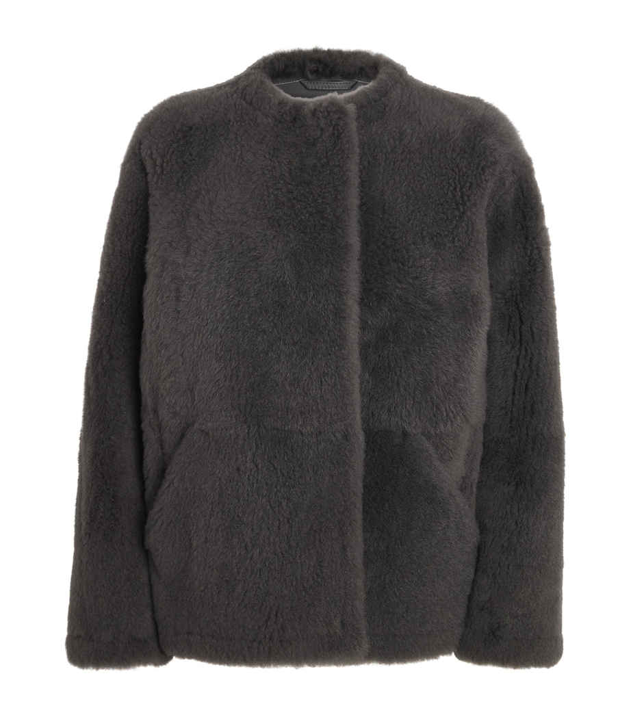 Shearling Jacket GREEN Image 1
