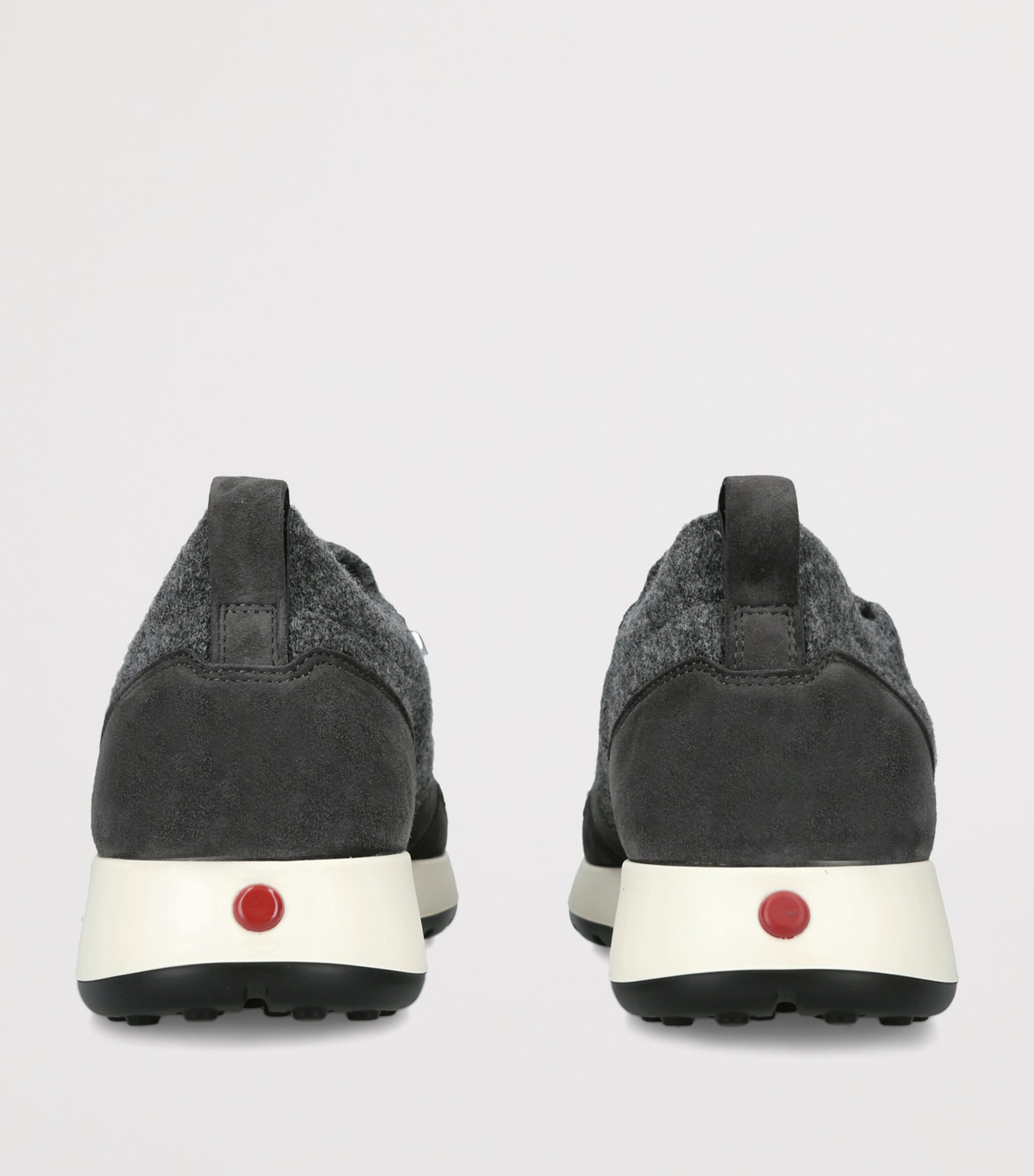 Tod's Suede-Knit Sportivo 79k Sneakers Grey/dark Image 4