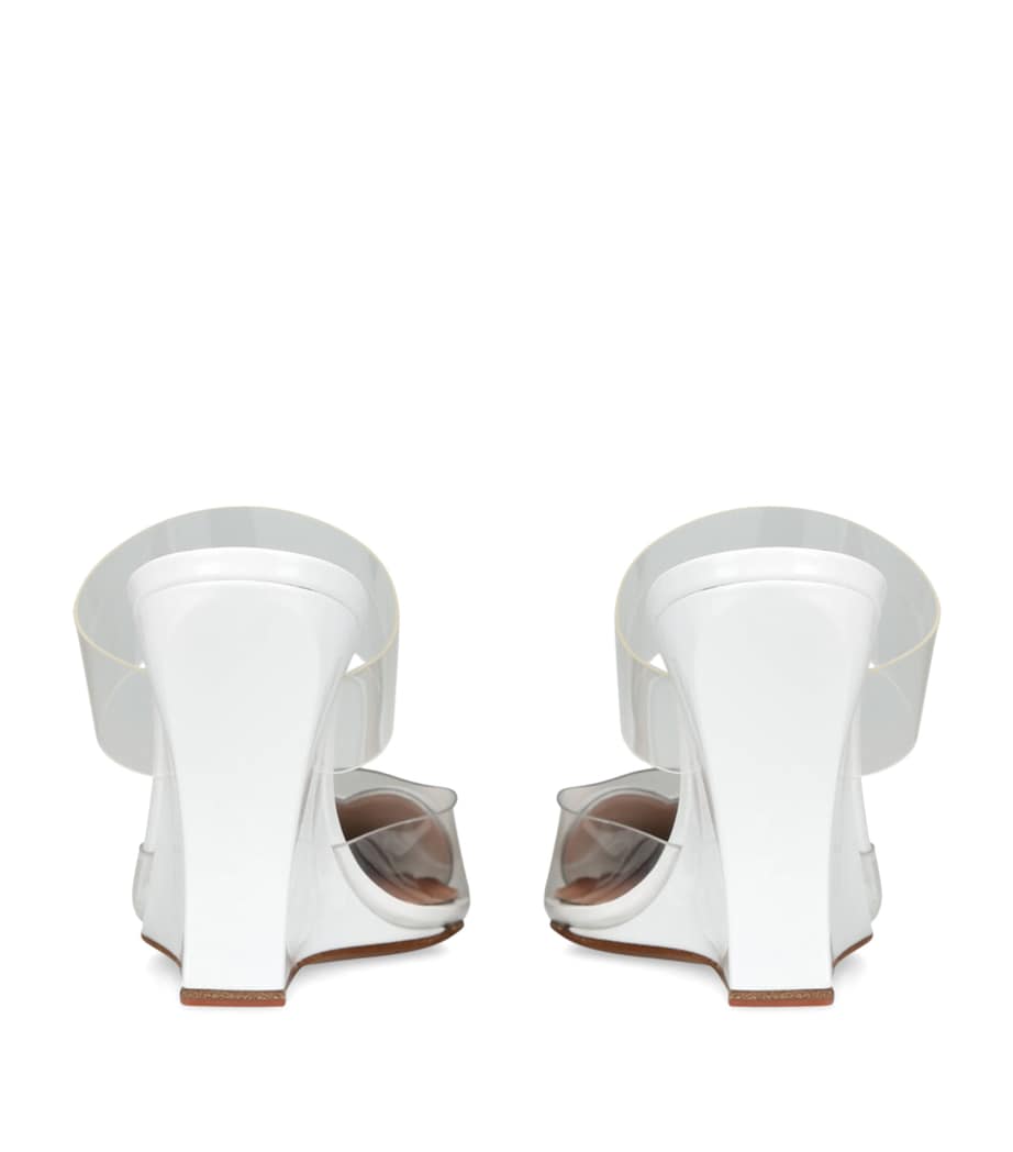 Patent Coeur Mules 90 WHITE Image 2