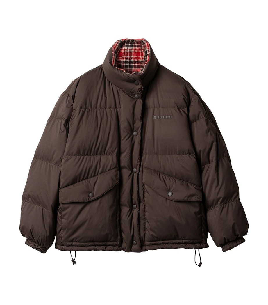 Down Technical Pongé Reversible Jacket F0789 Image 1