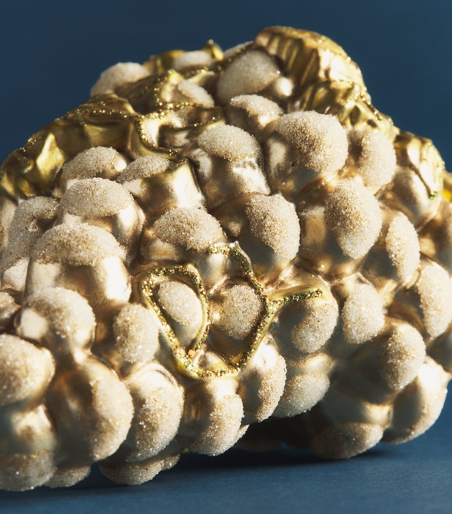 Harrods Glitter Grape Tree Decoration Image 2