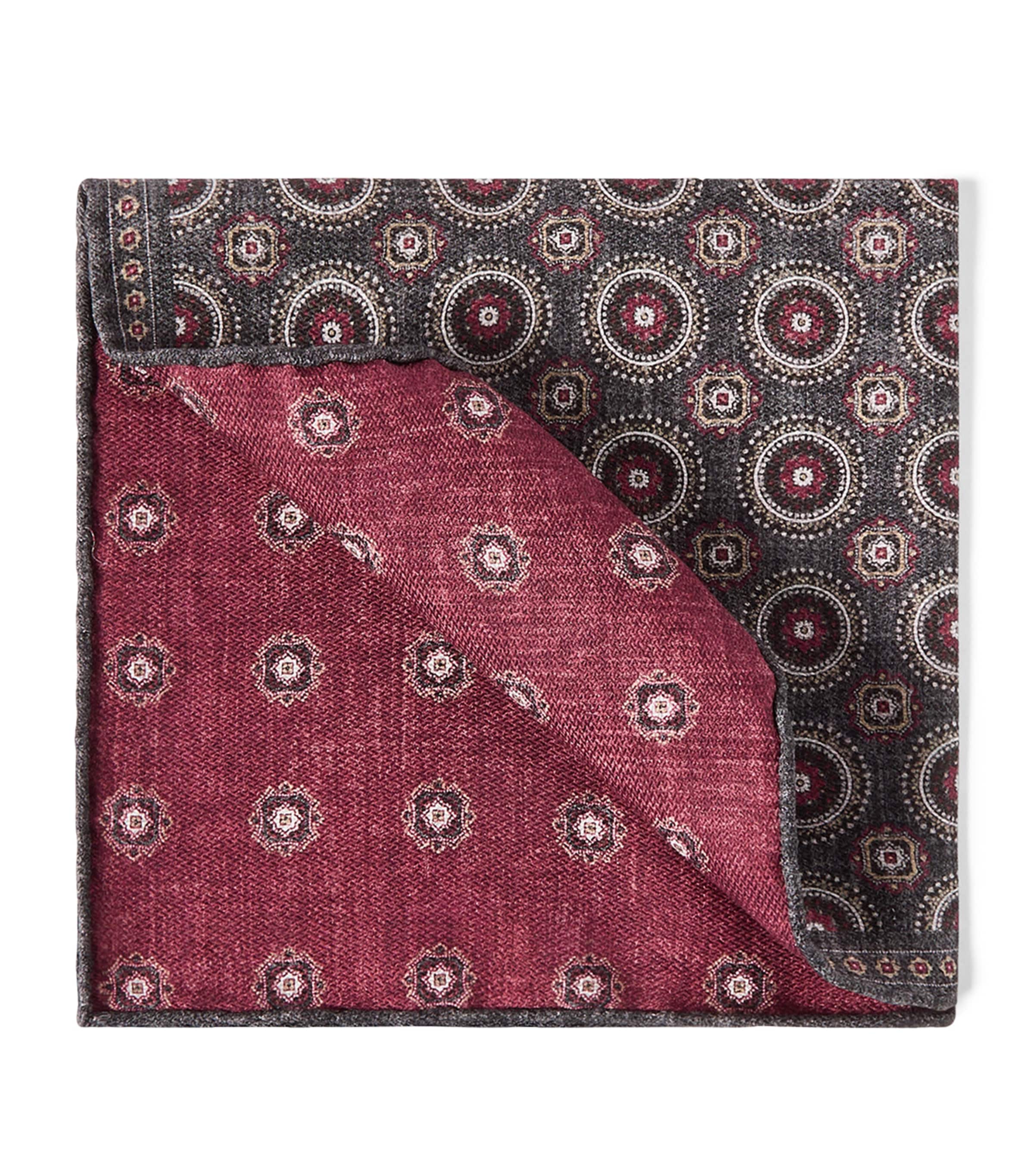 Brunello Cucinelli Silk Pocket Square Image 1