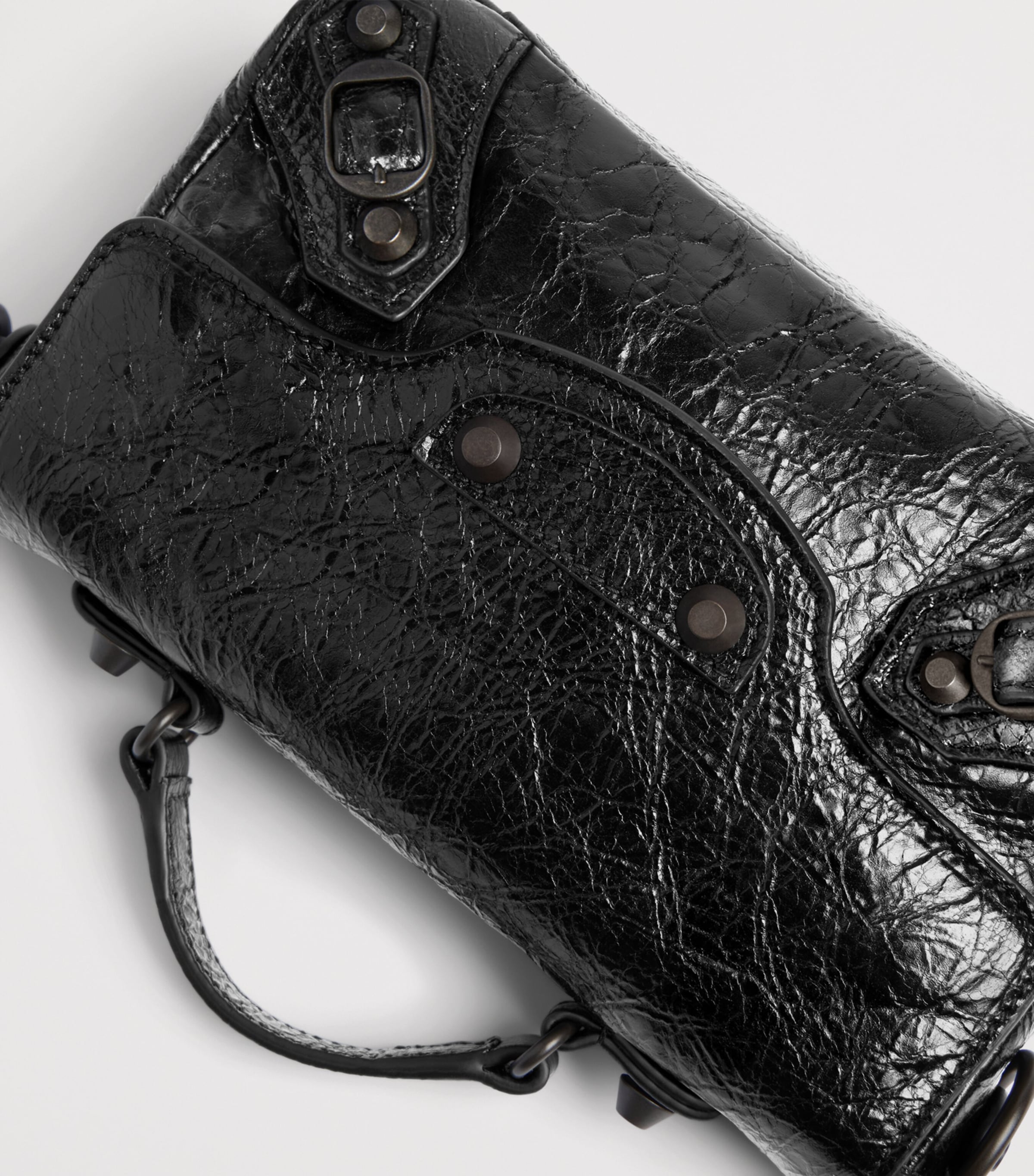 Balenciaga Nano Leather Le City Top-Handle Bag Image 8