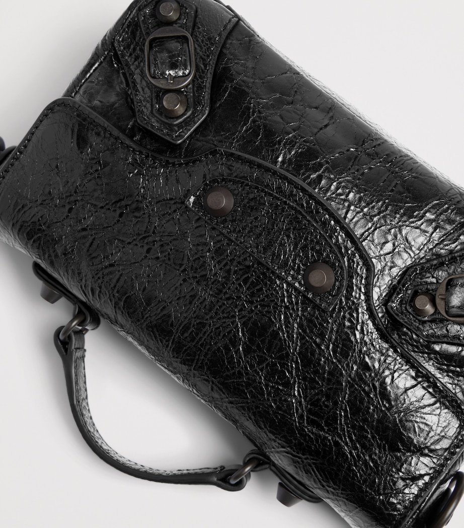 Balenciaga Nano Leather Le City Top-Handle Bag Image 8