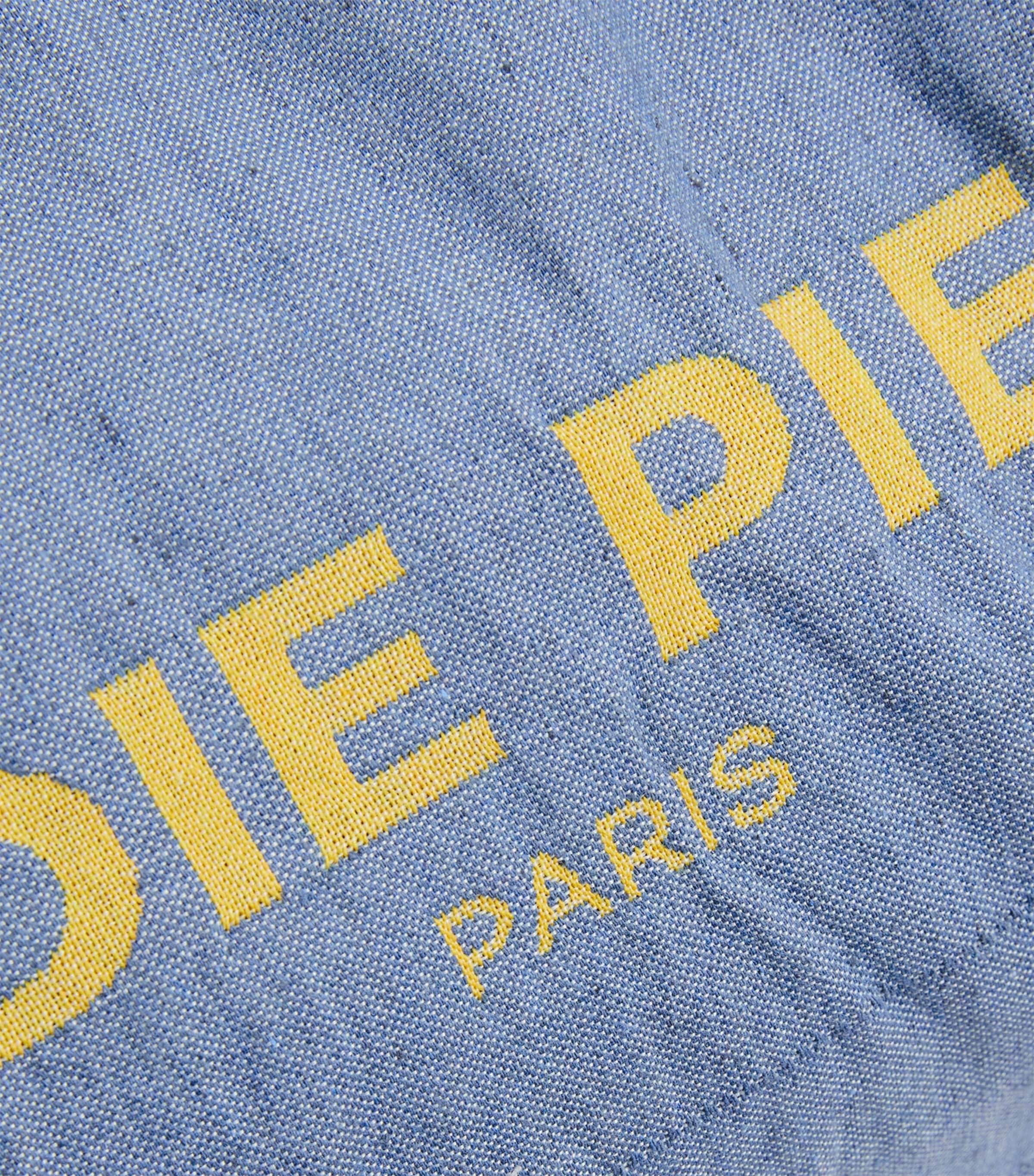 Logo Tote Bag BLUE Image 6